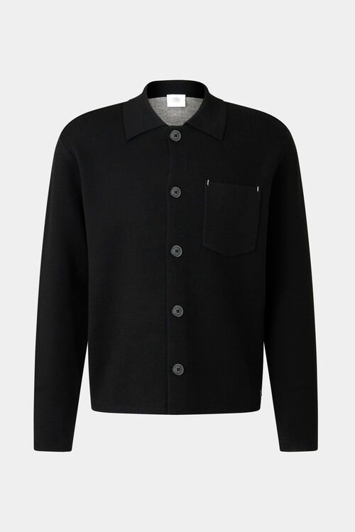 Olaf knit jacket Black