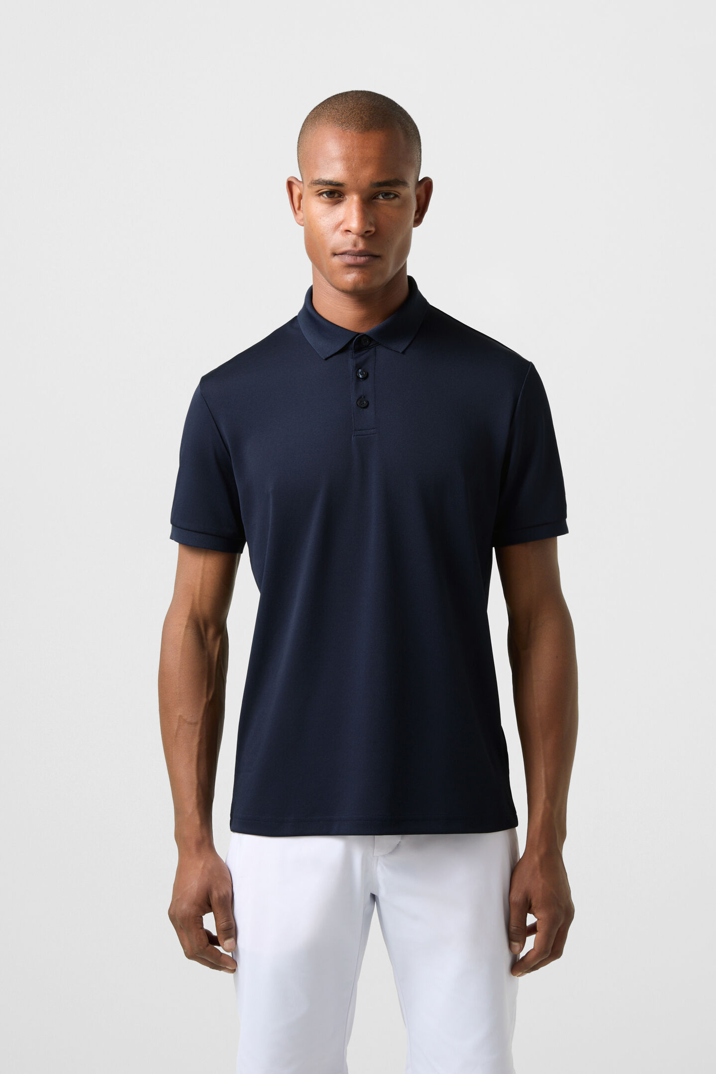 Daniel functional short-sleeved top Navy blue