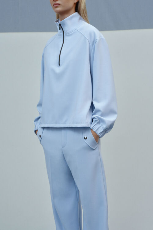 Yuri Blouse shirt Light blue