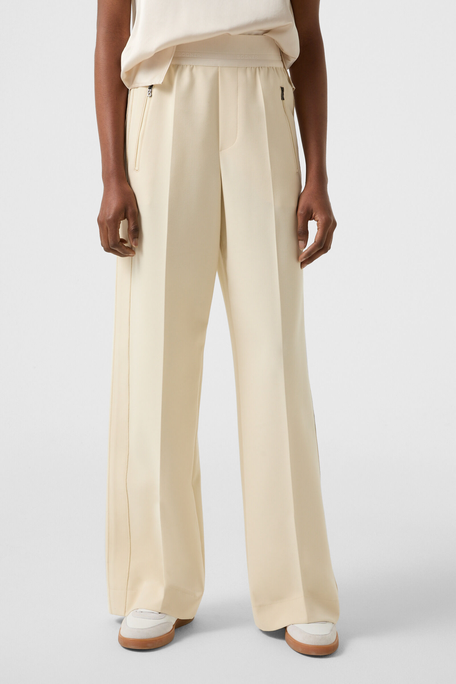 Ilvy jersey trousers Sand