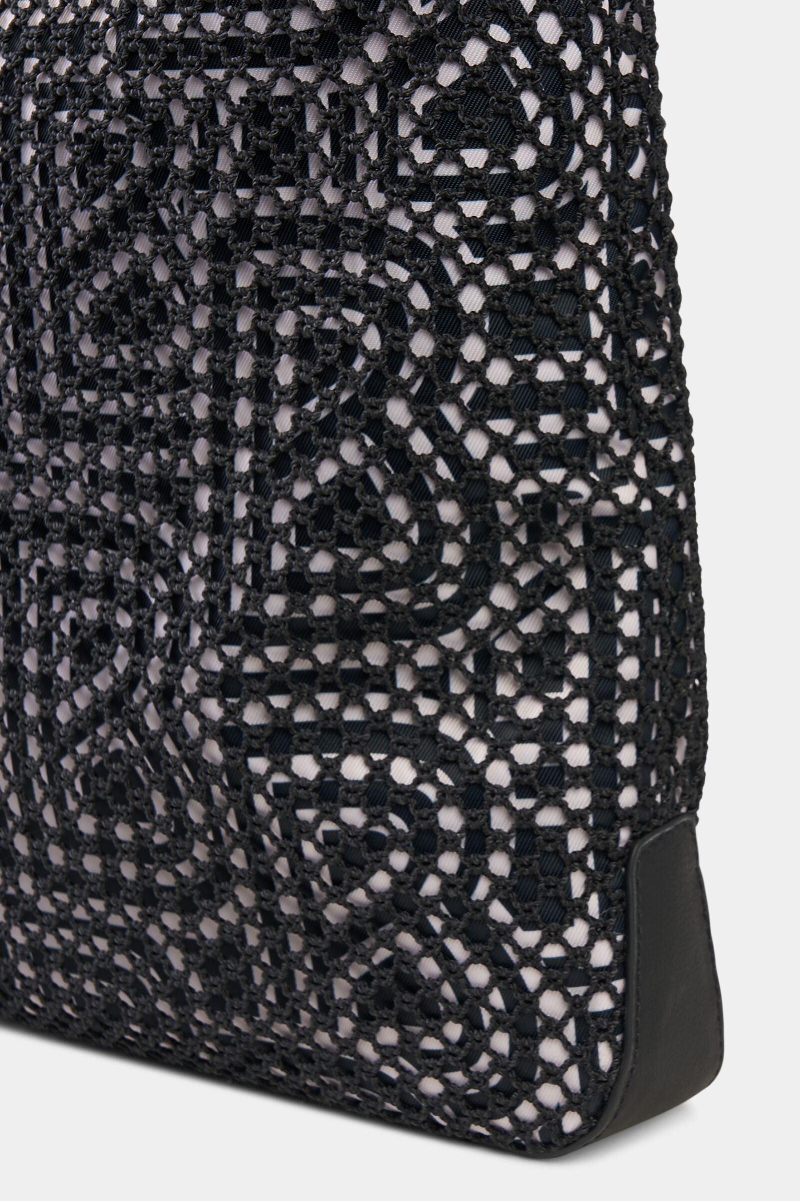 Tote-Bag Walensee Caja Schwarz/Off-White