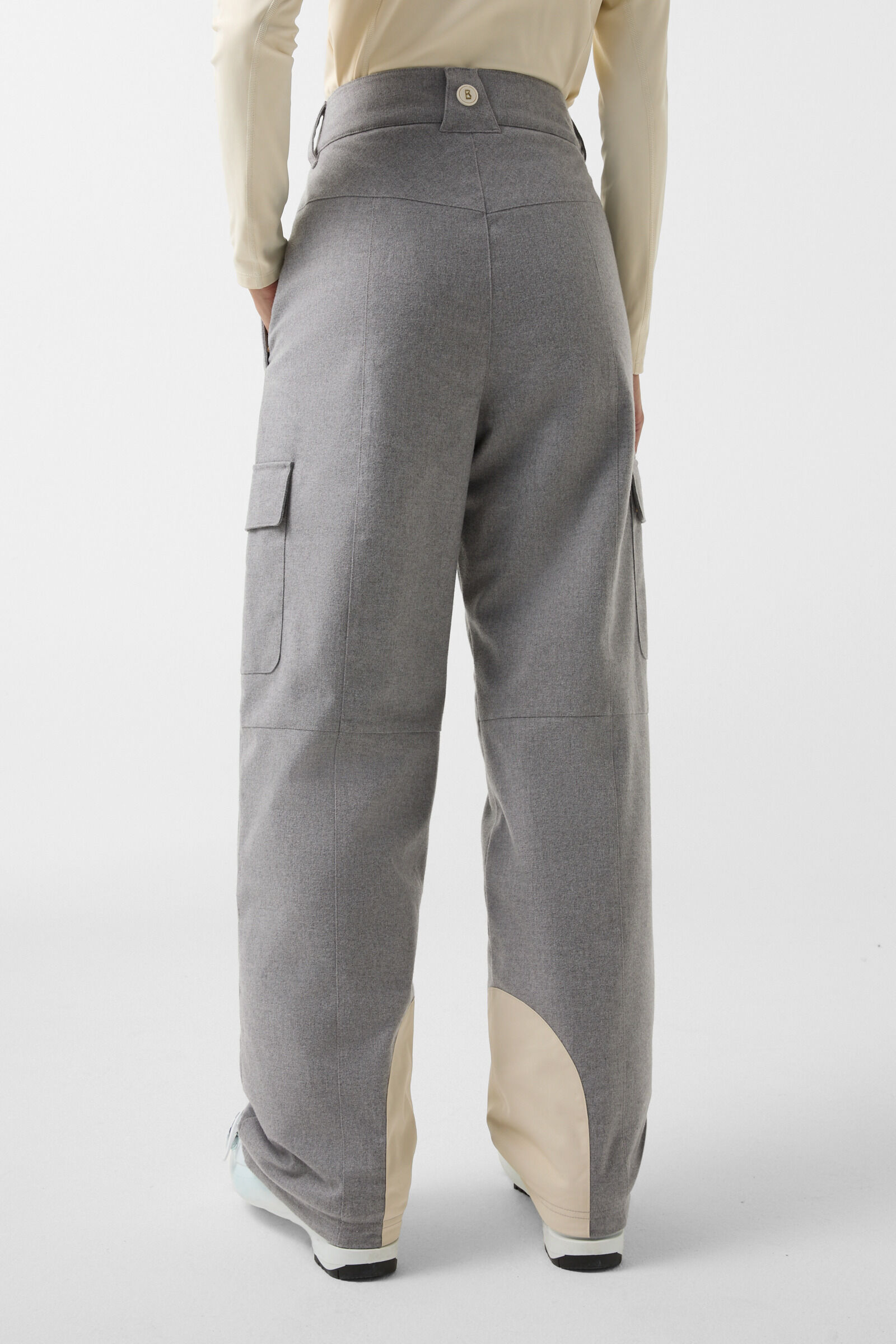 Luca cargo ski trousers Grey