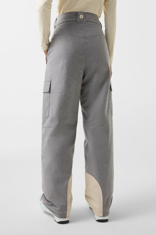 Luca cargo ski trousers Grey
