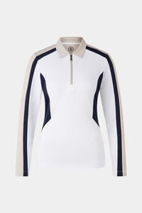 Greta functional long-sleeved top White/beige/navy blue Greta functional long-sleeved top White/beige/navy blue