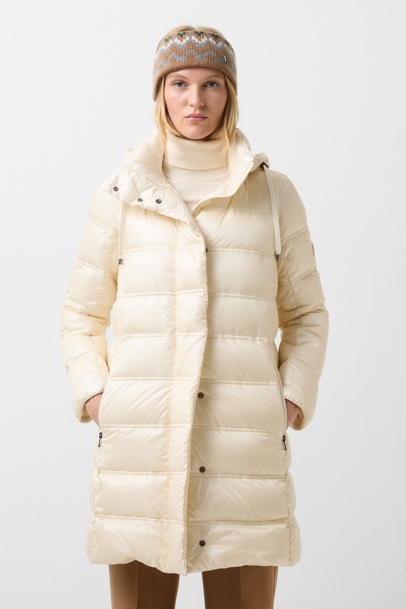 Lynn down coat Cream