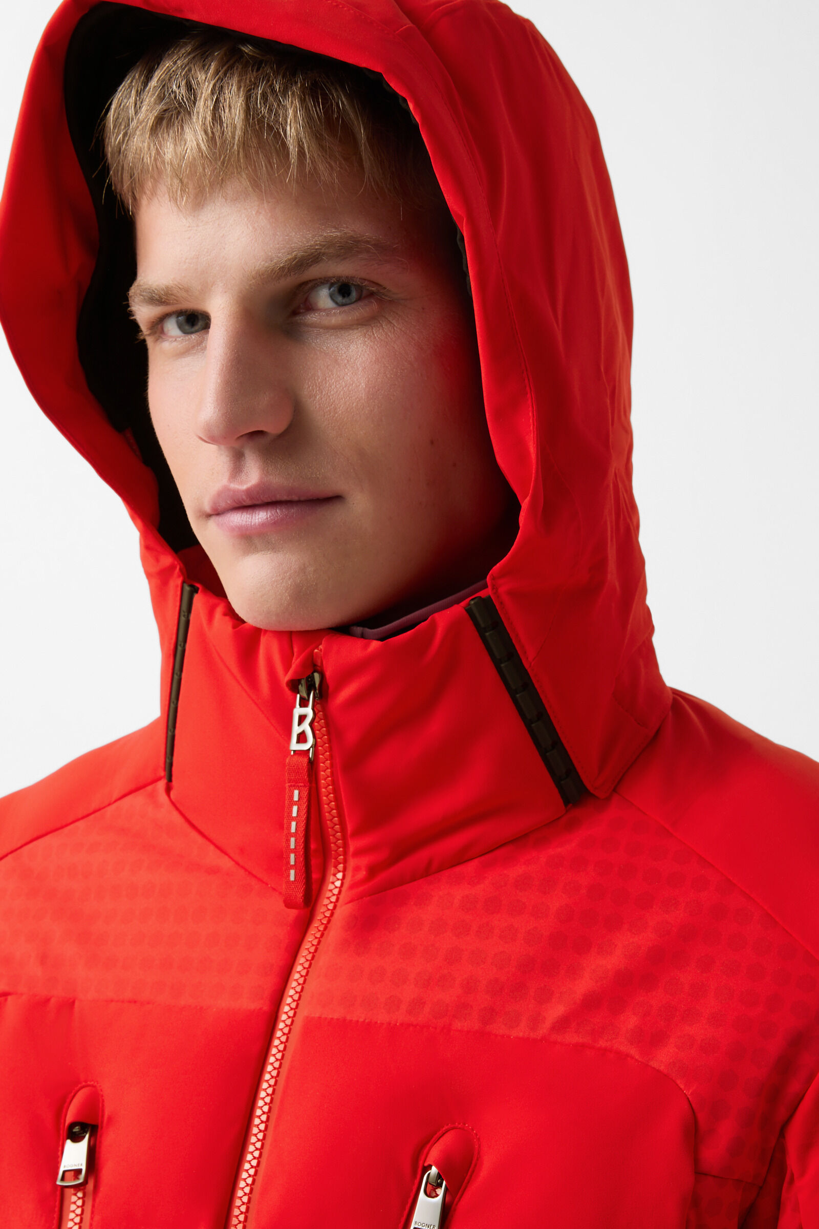 Fionn ski jacket Red