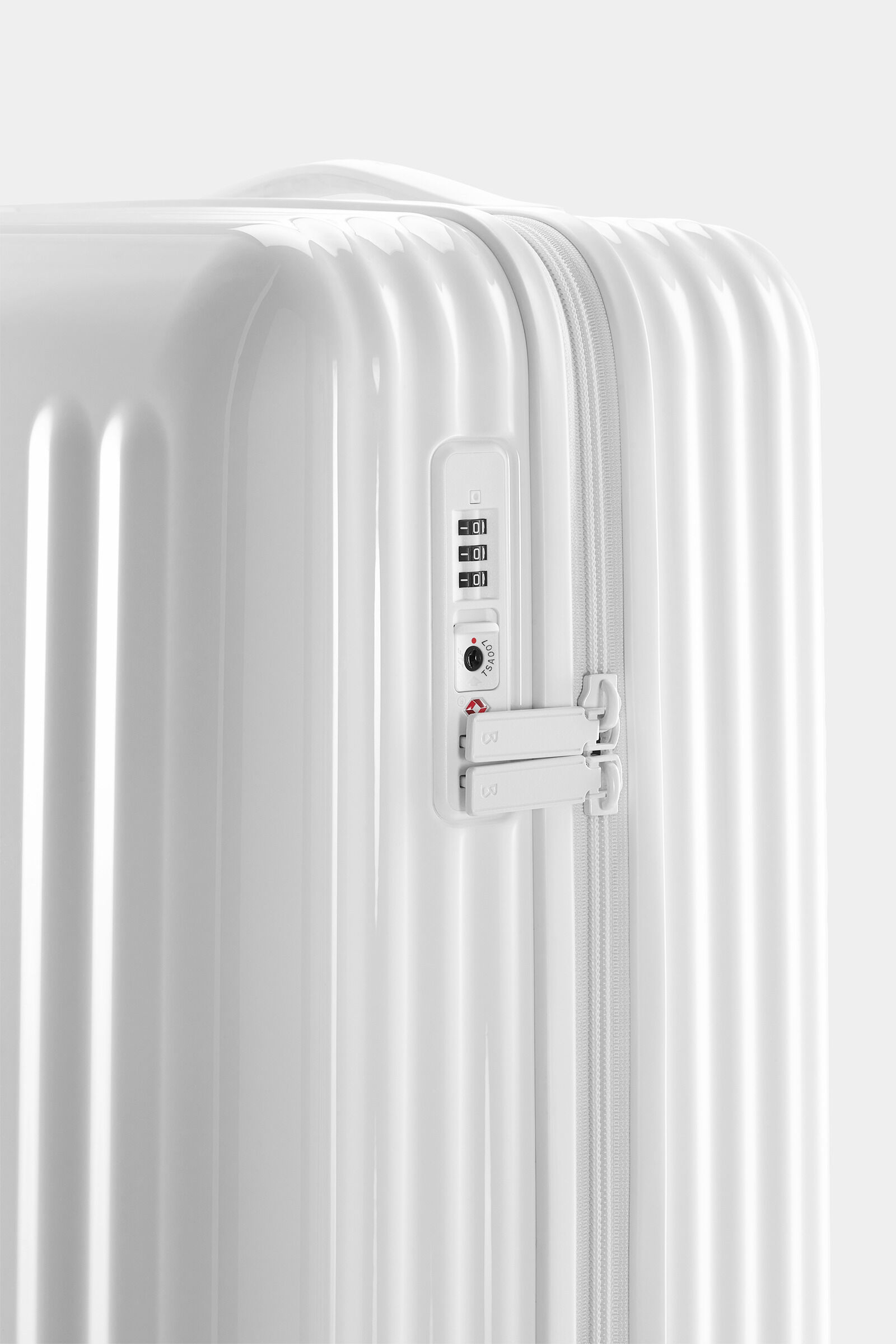 Valise &agrave; coque dure Piz Small Blanc