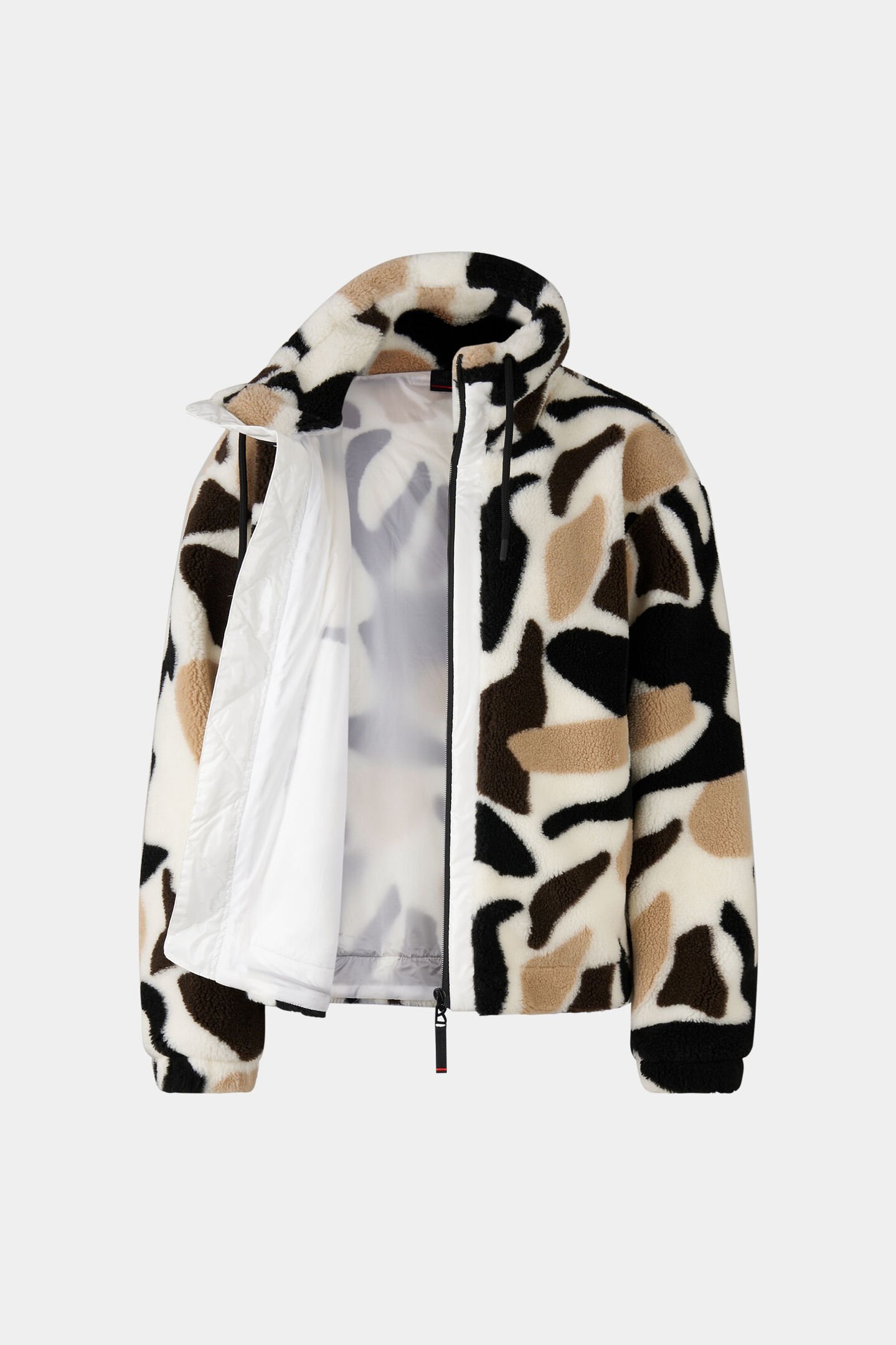Teddy-Midlayer Ninetta Blanc cassé/marron
