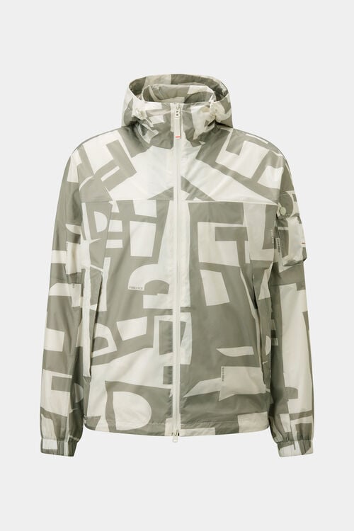 Funktionsjacke Justin Beige/Off-White