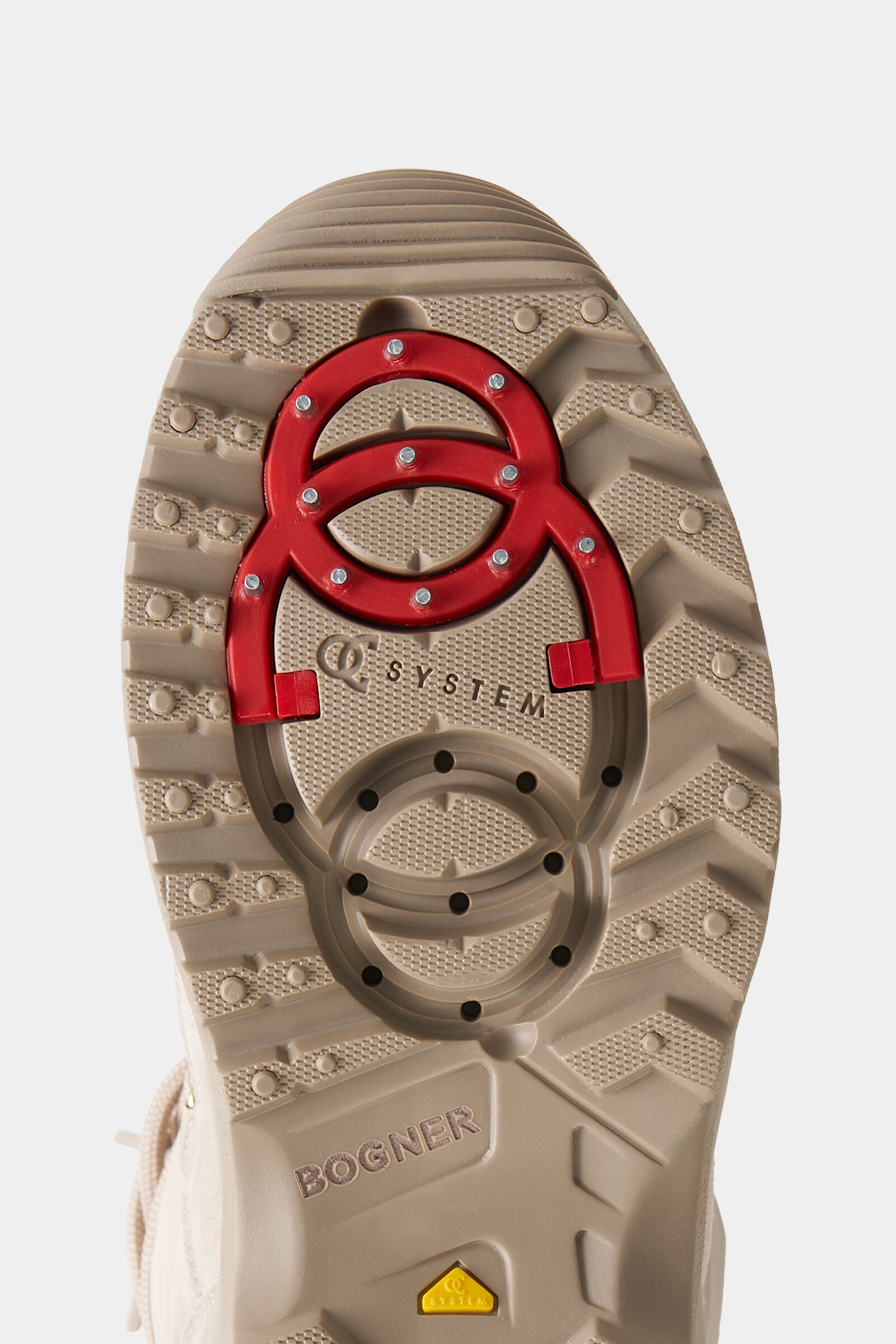 Snow boots Alta Badia with spikes Beige