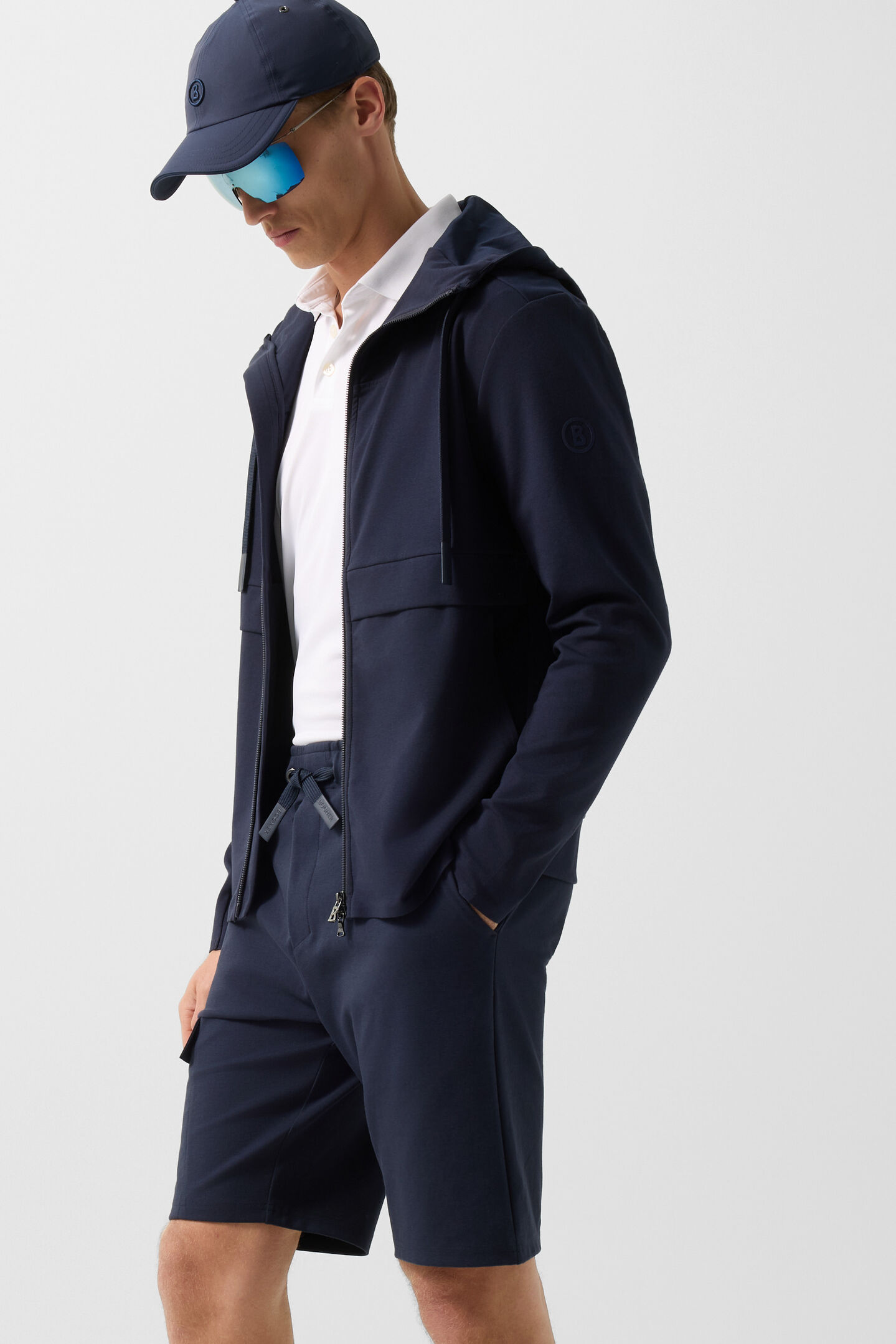 Denny cargo sweatshorts Navy blue