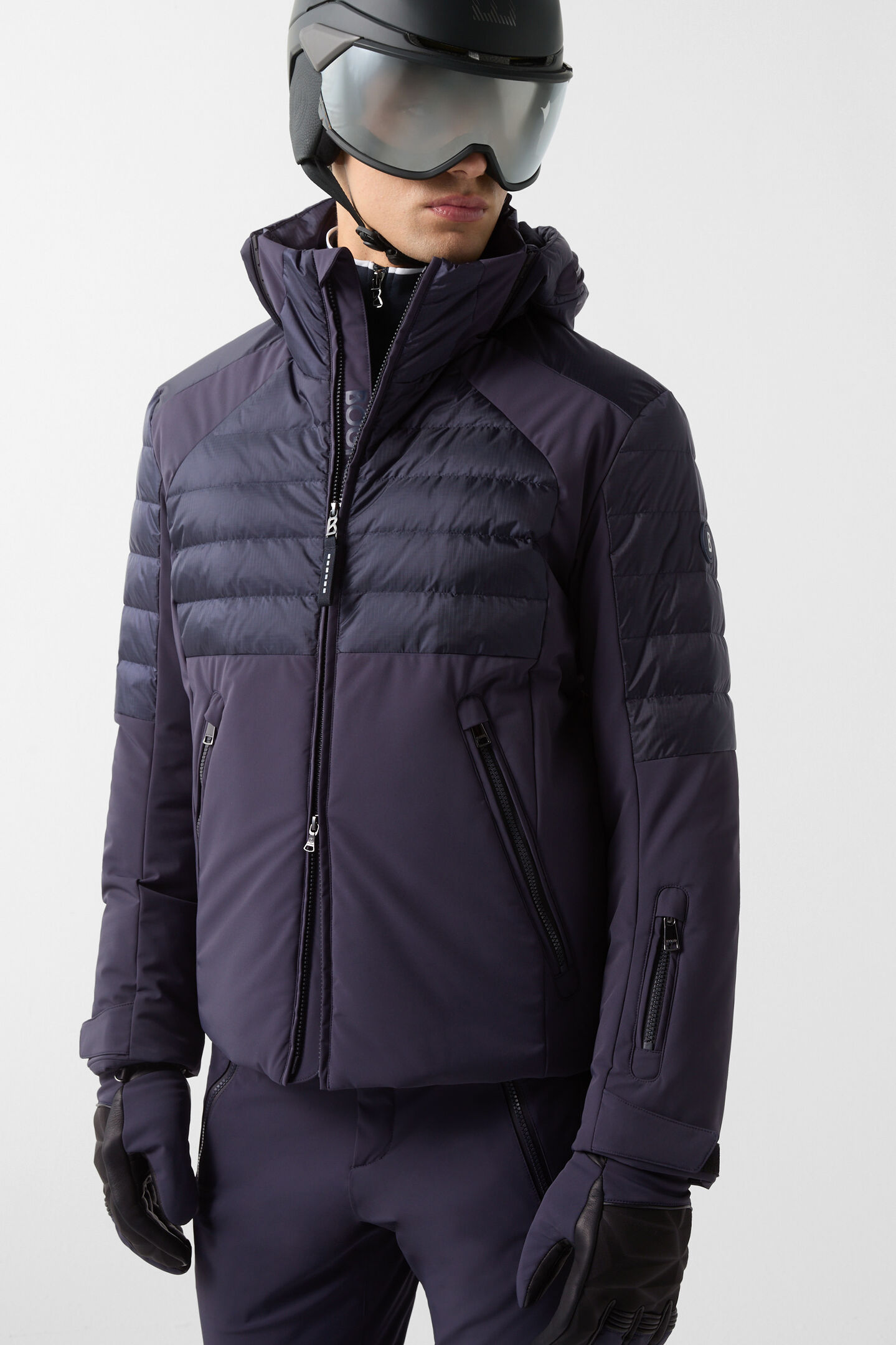 Henik down ski jacket Navy blue