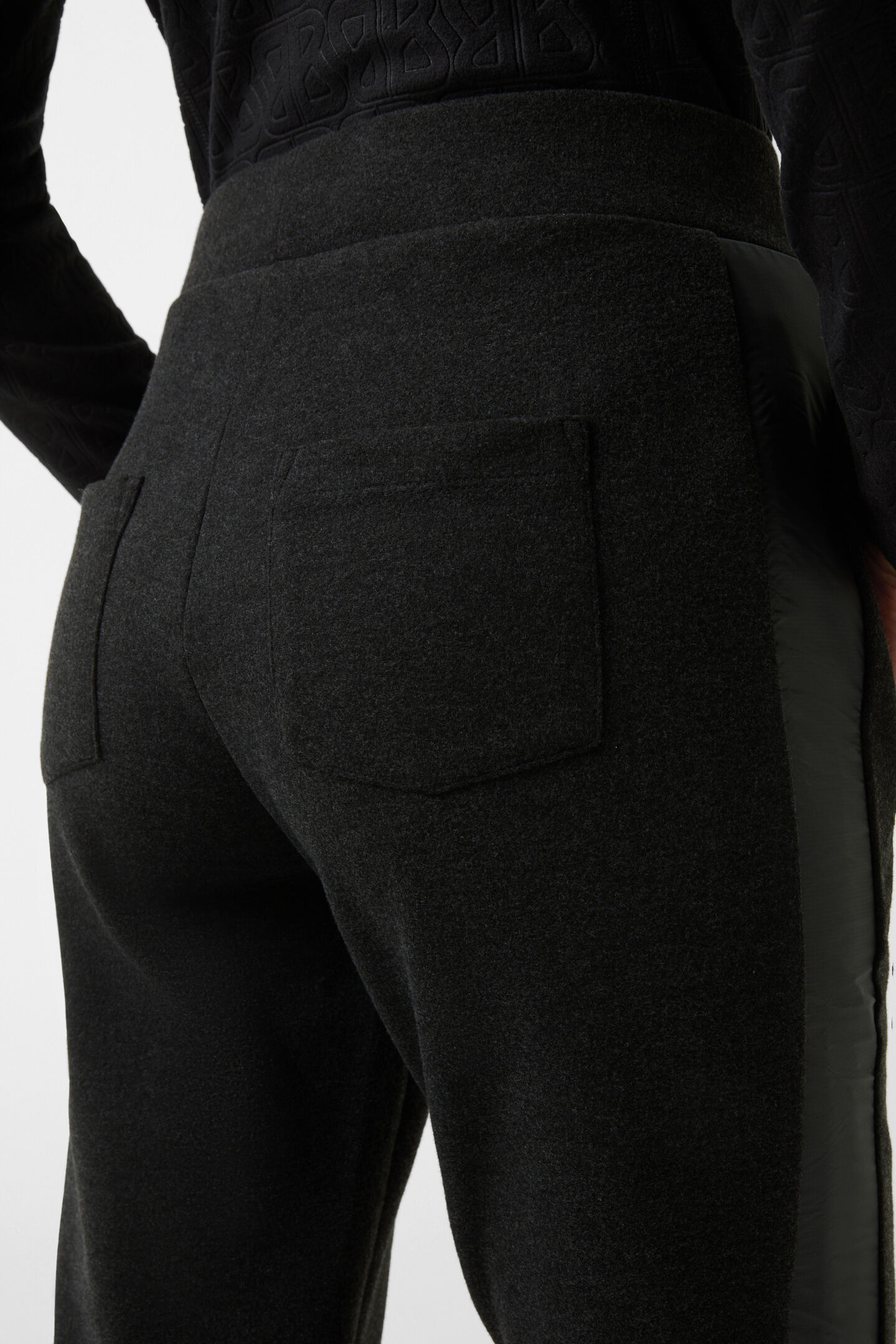 Flanell-Hose Kimmie Anthrazit