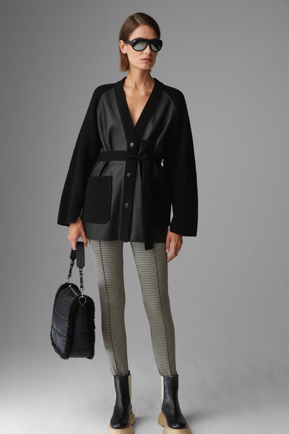 Leder-Cardigan Roxana Leder-Cardigan Roxana