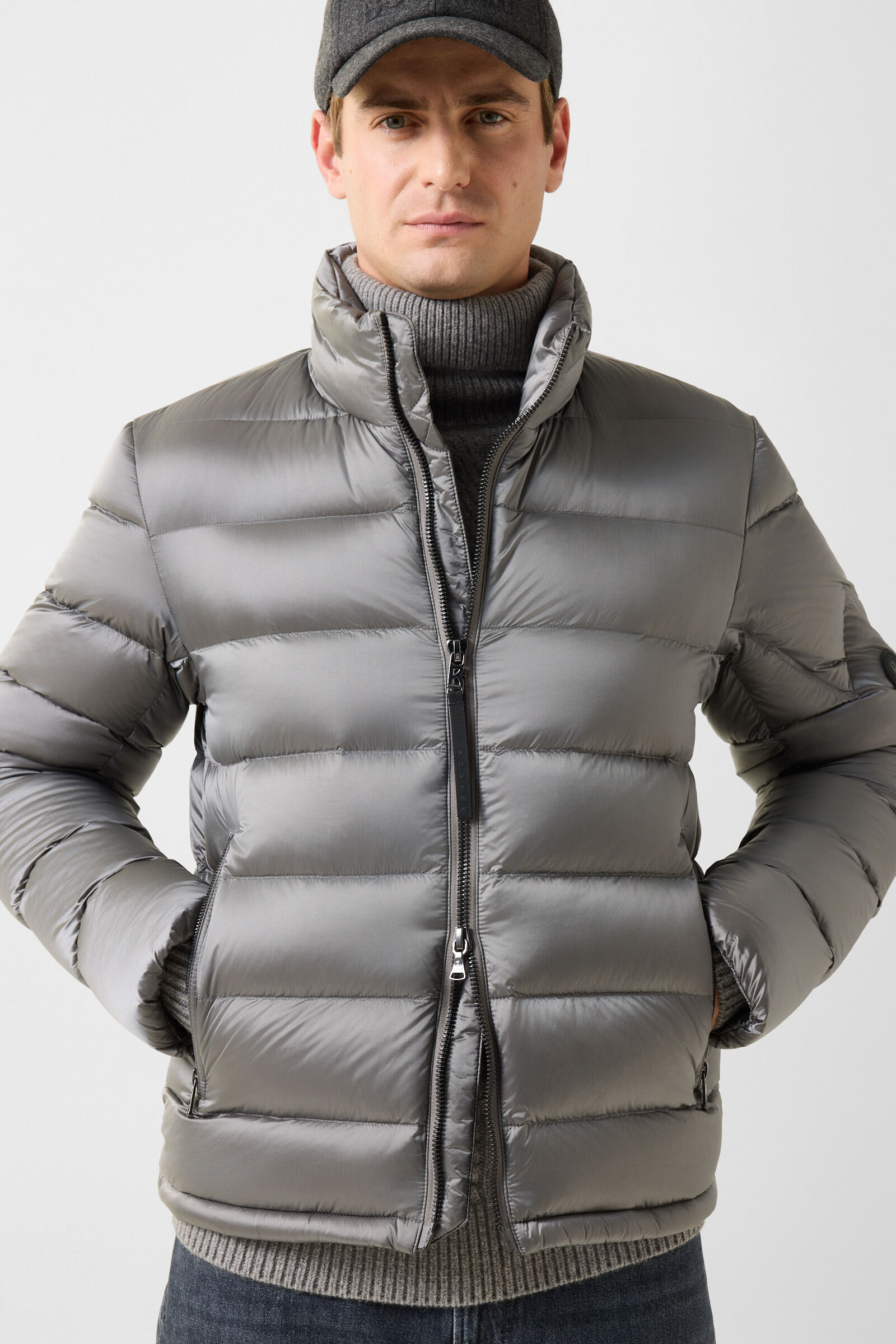 Daunenjacke Hugh Grau