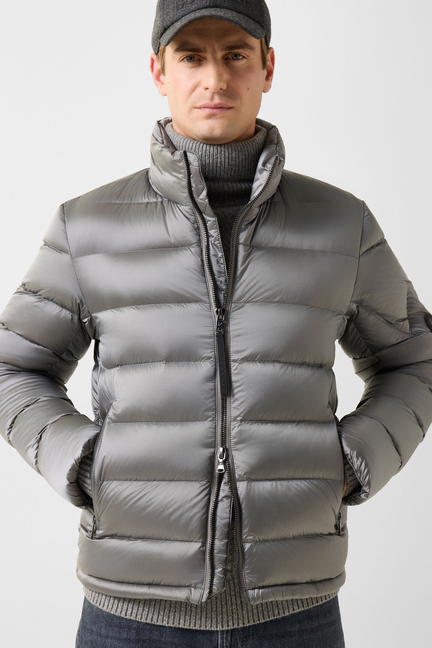 Daunenjacke Hugh Grau