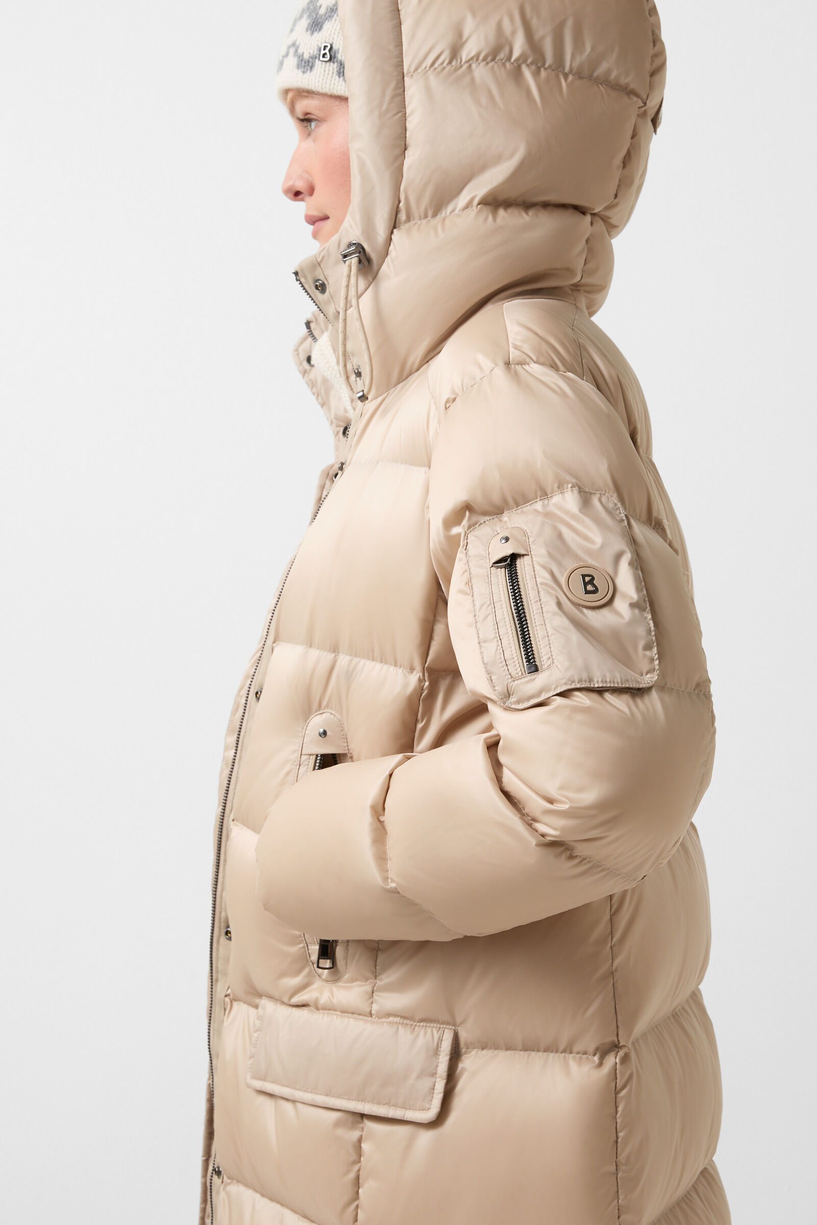 Jonna down coat Beige