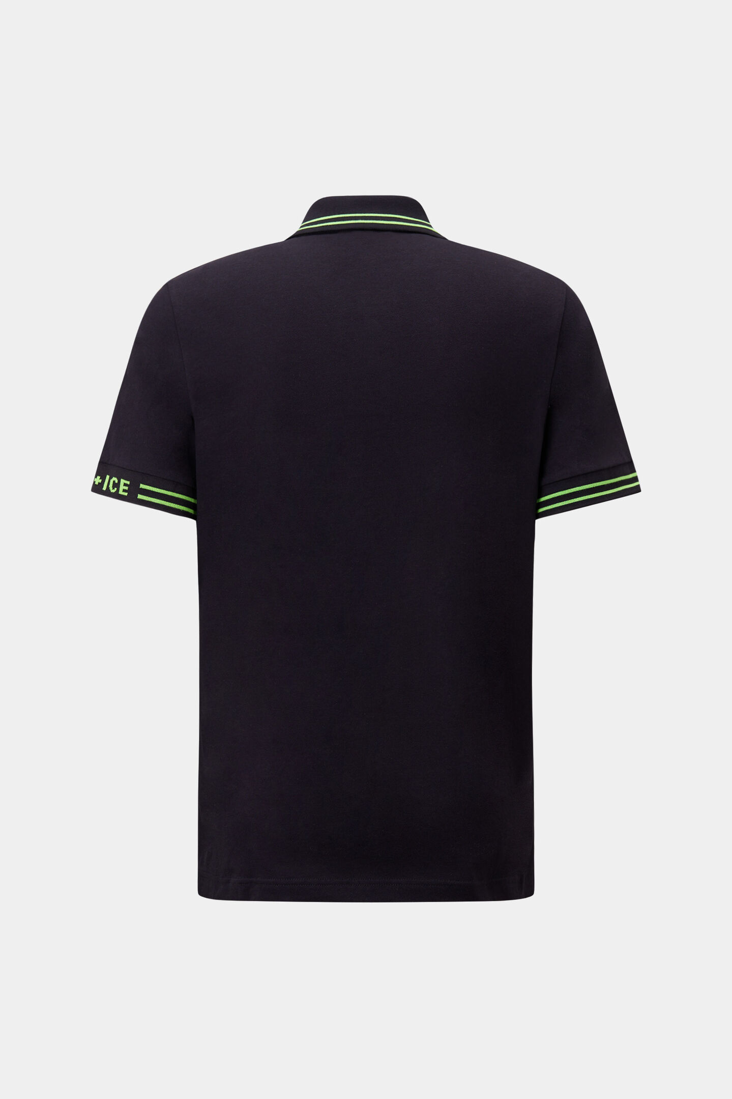 Arjan polo shirt Dark blue/lime