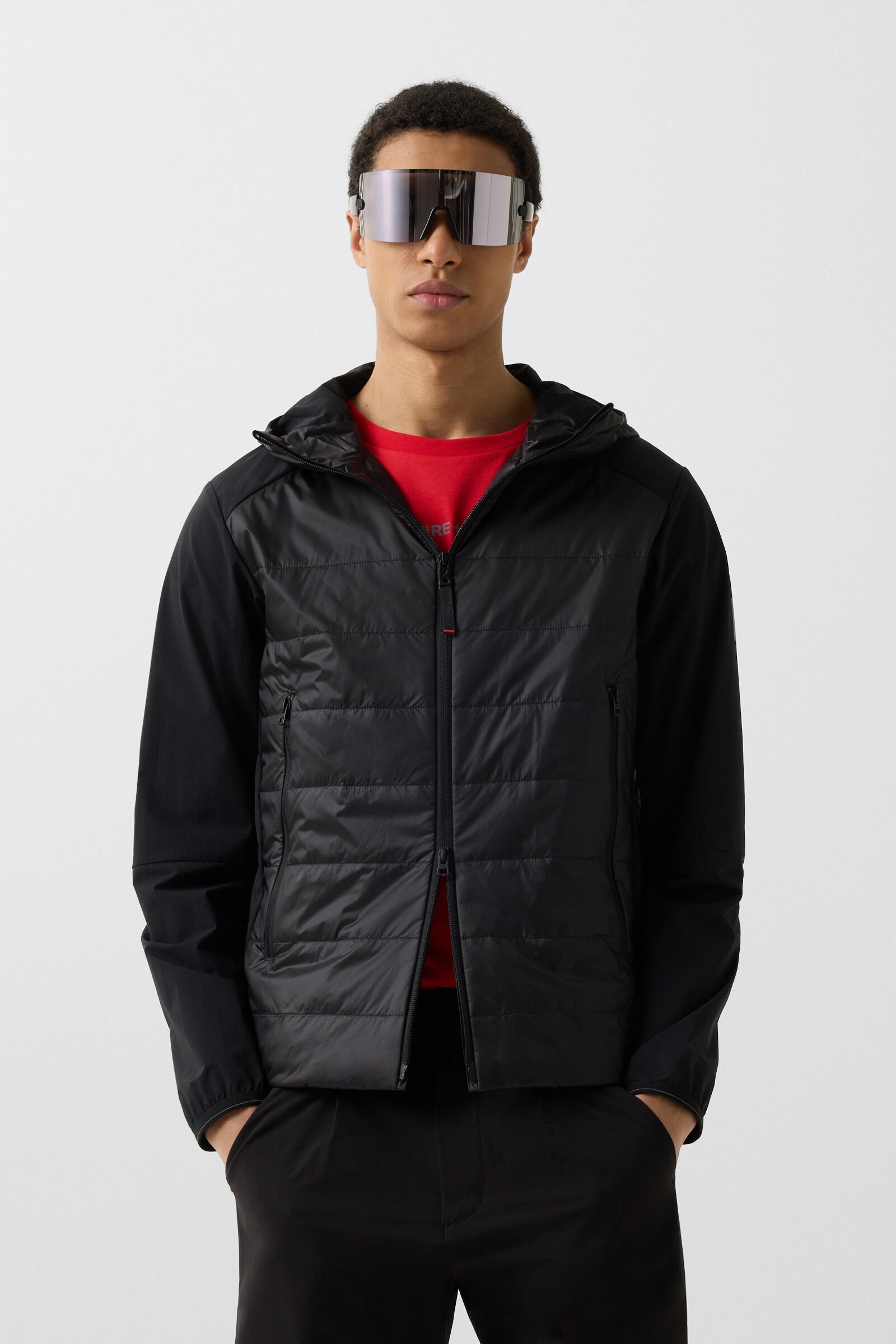 Kegan hybrid jacket Black