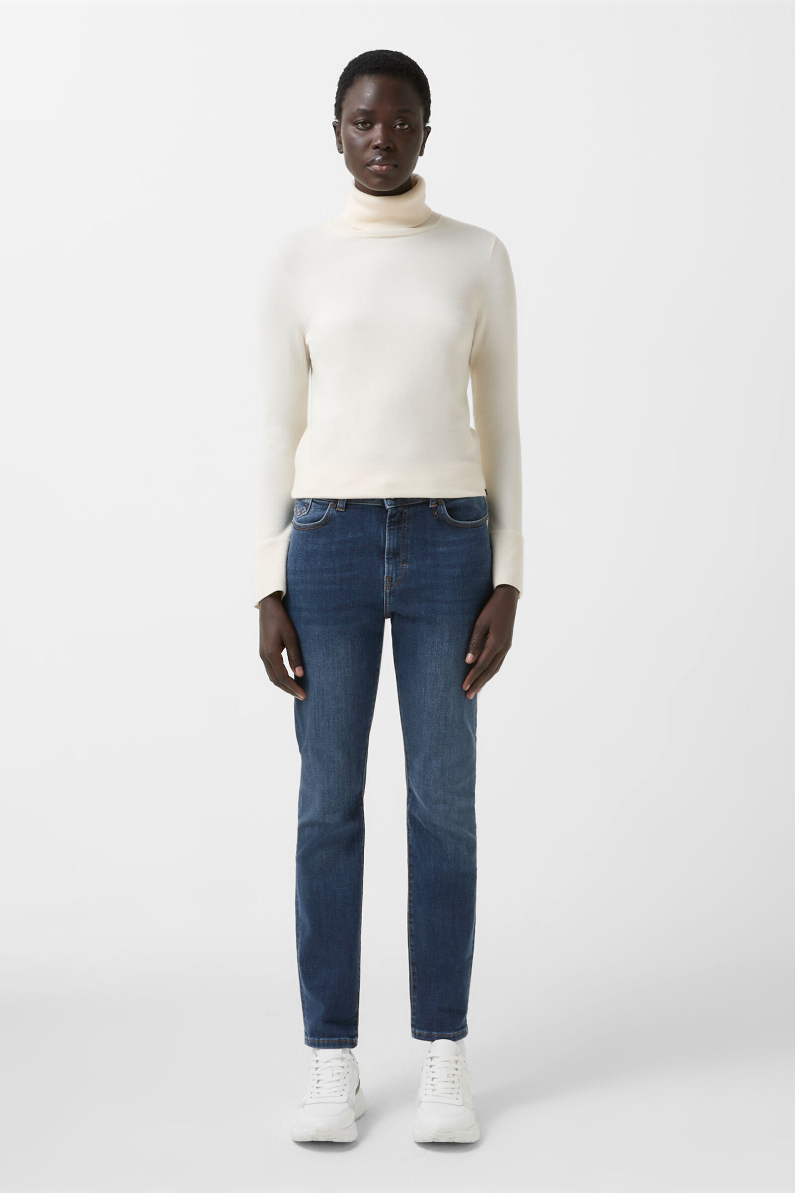 7/8 slim fit jeans Julie Denim Blue