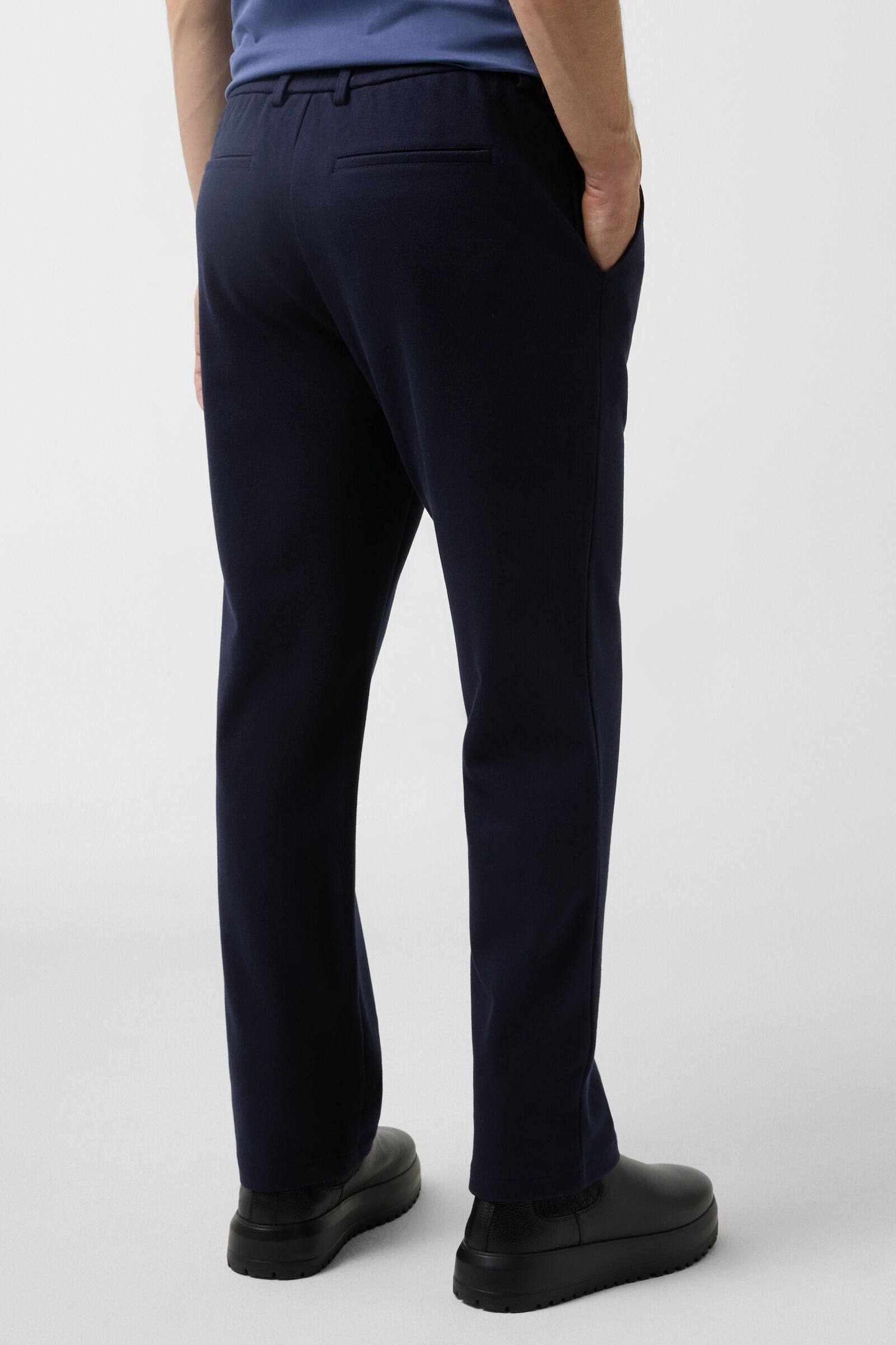 Marcus stretch trousers Navy blue