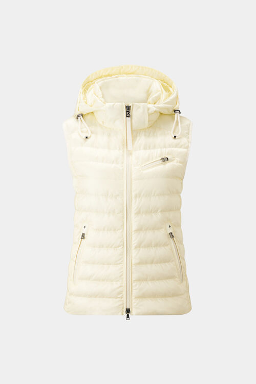 Florisa Lightweight down gilet Vanilla