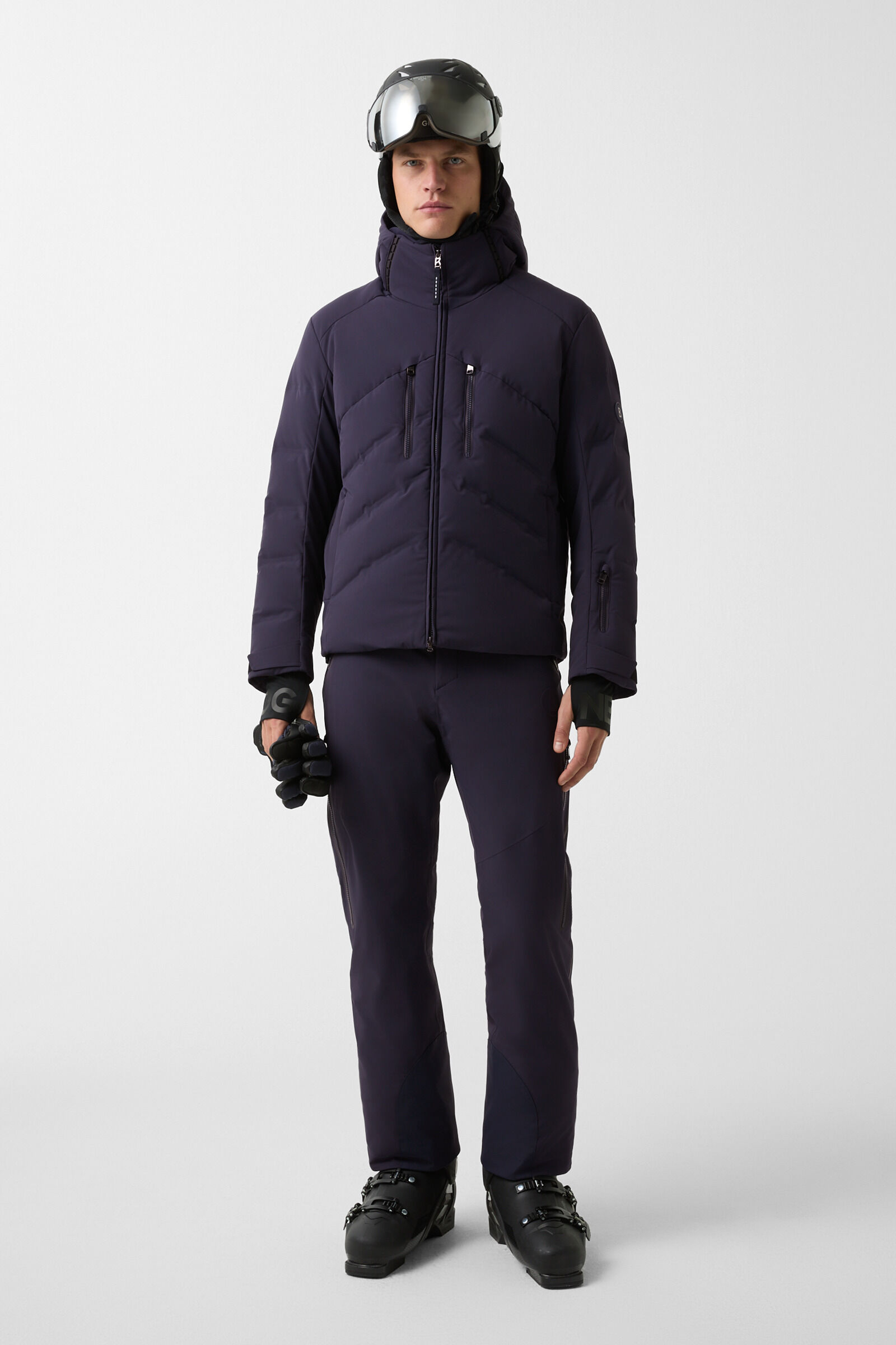 Jervis down ski jacket Navy blue