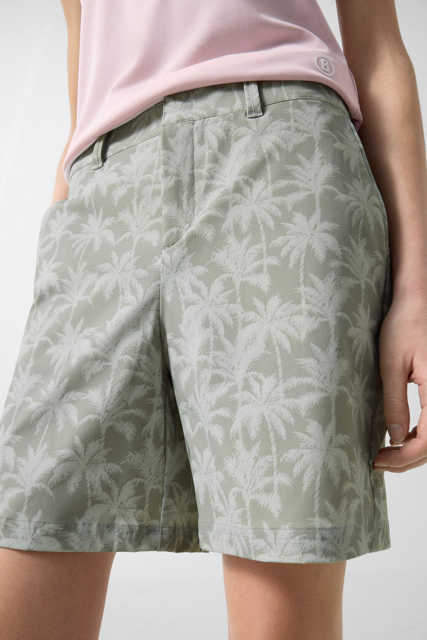 Eleni functional shorts Eucalyptus