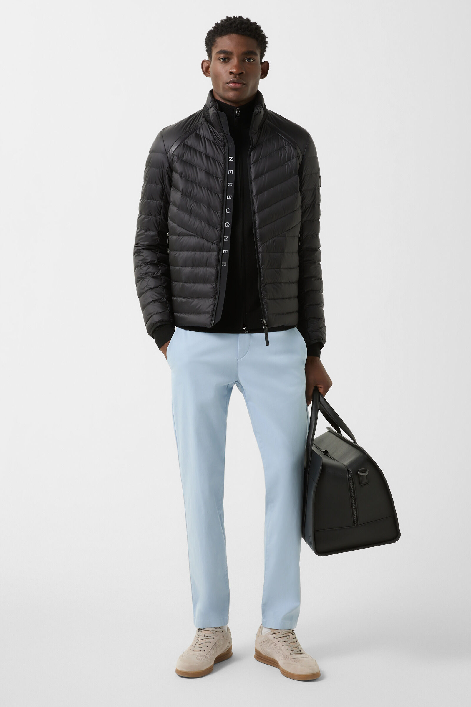 Knit jacket Oscar Black