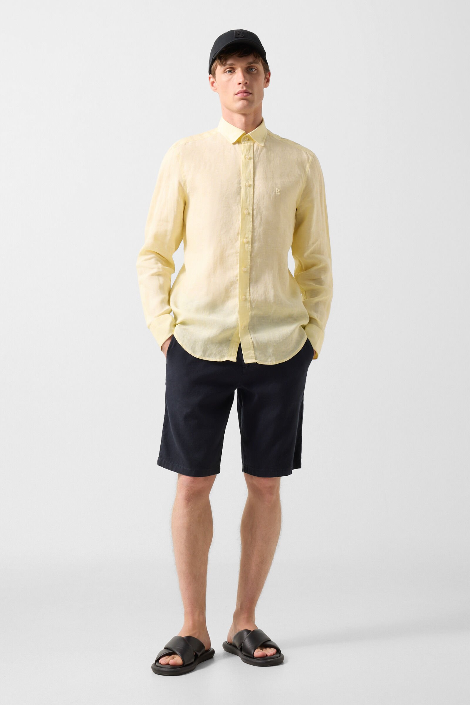 Timi linen shirt Yellow