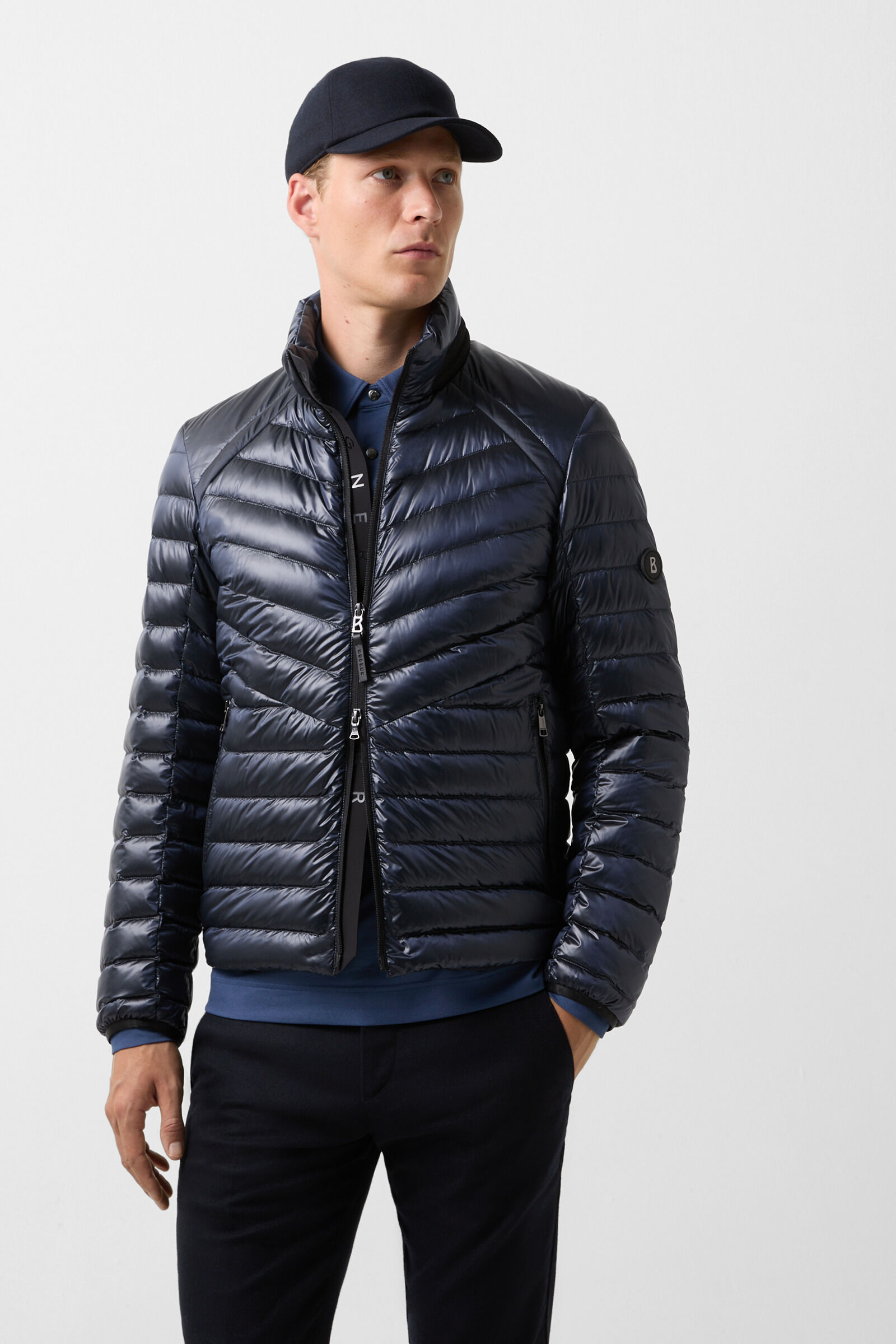 Liman quilted jacket Navy blue