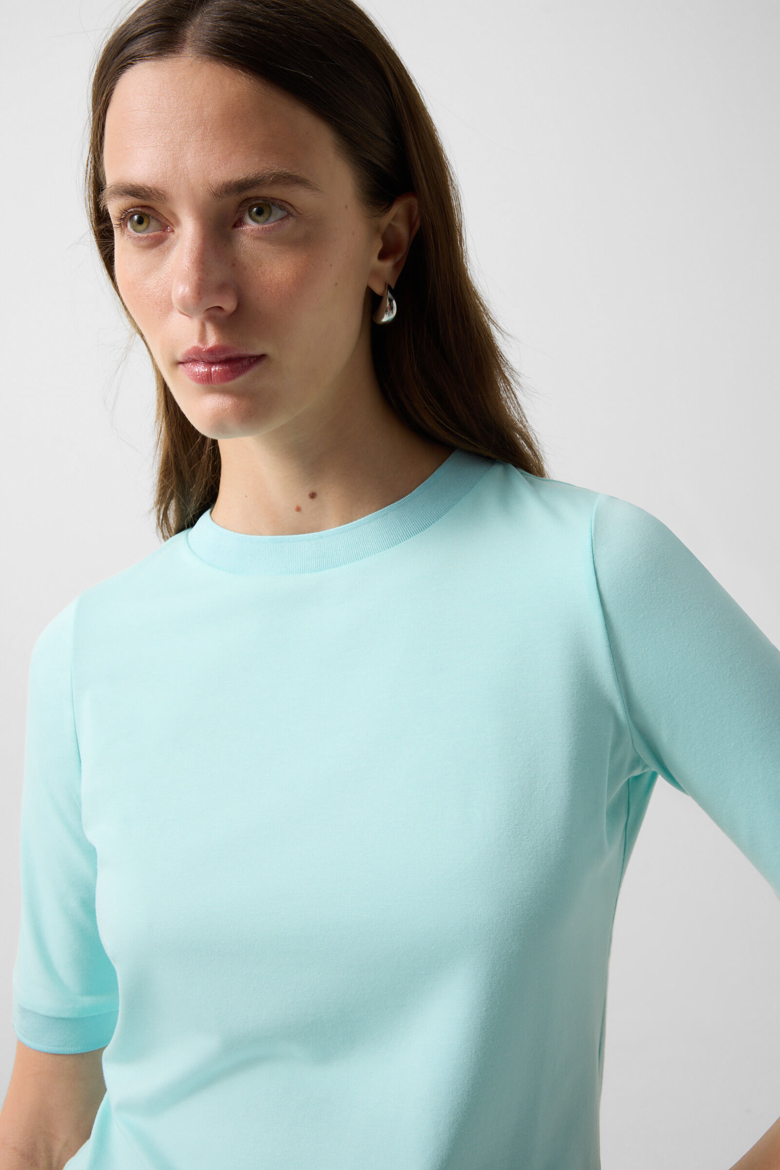 T-shirt Alexi Cyan-blue