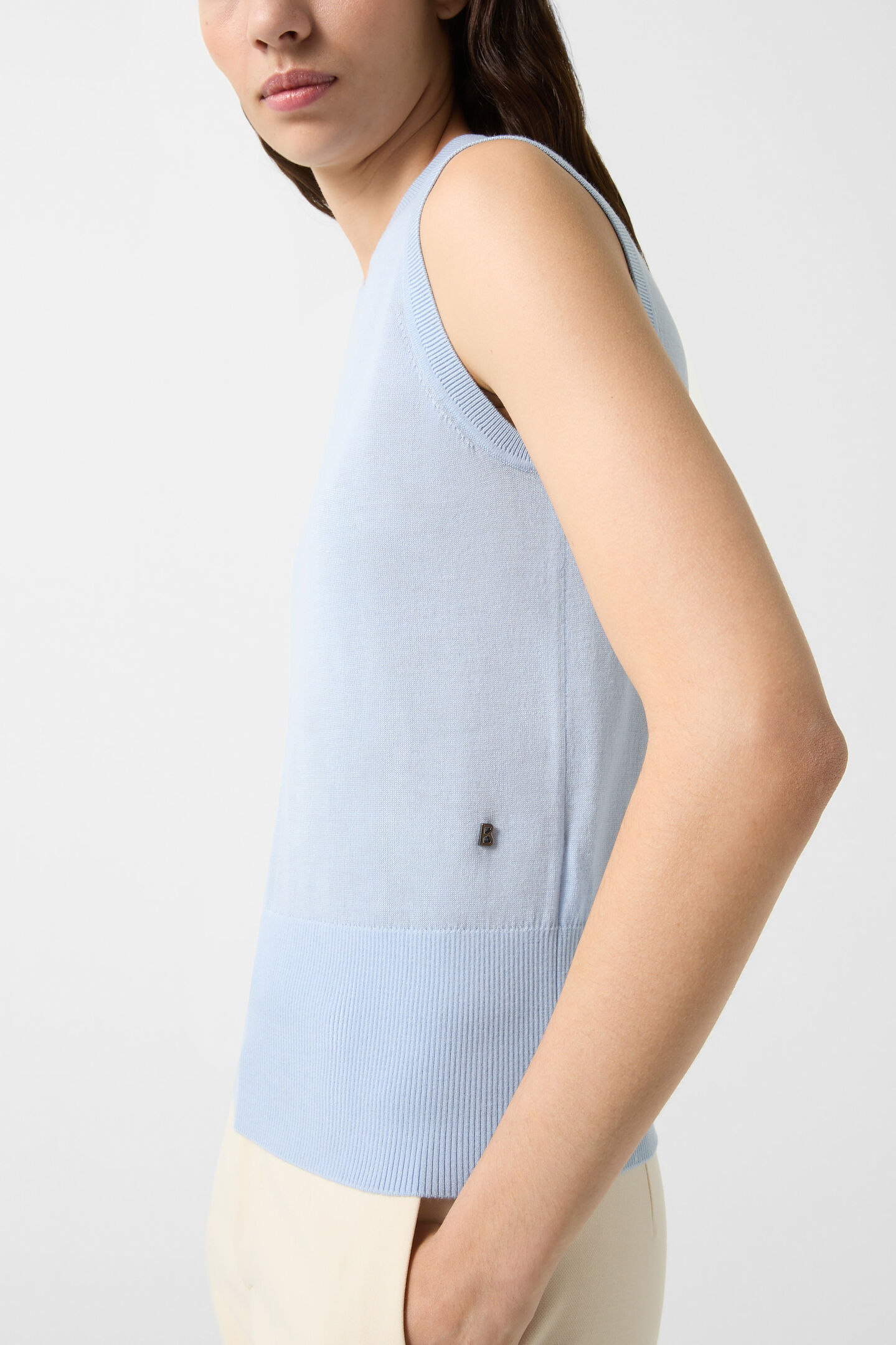 Isola Knitted top Light blue