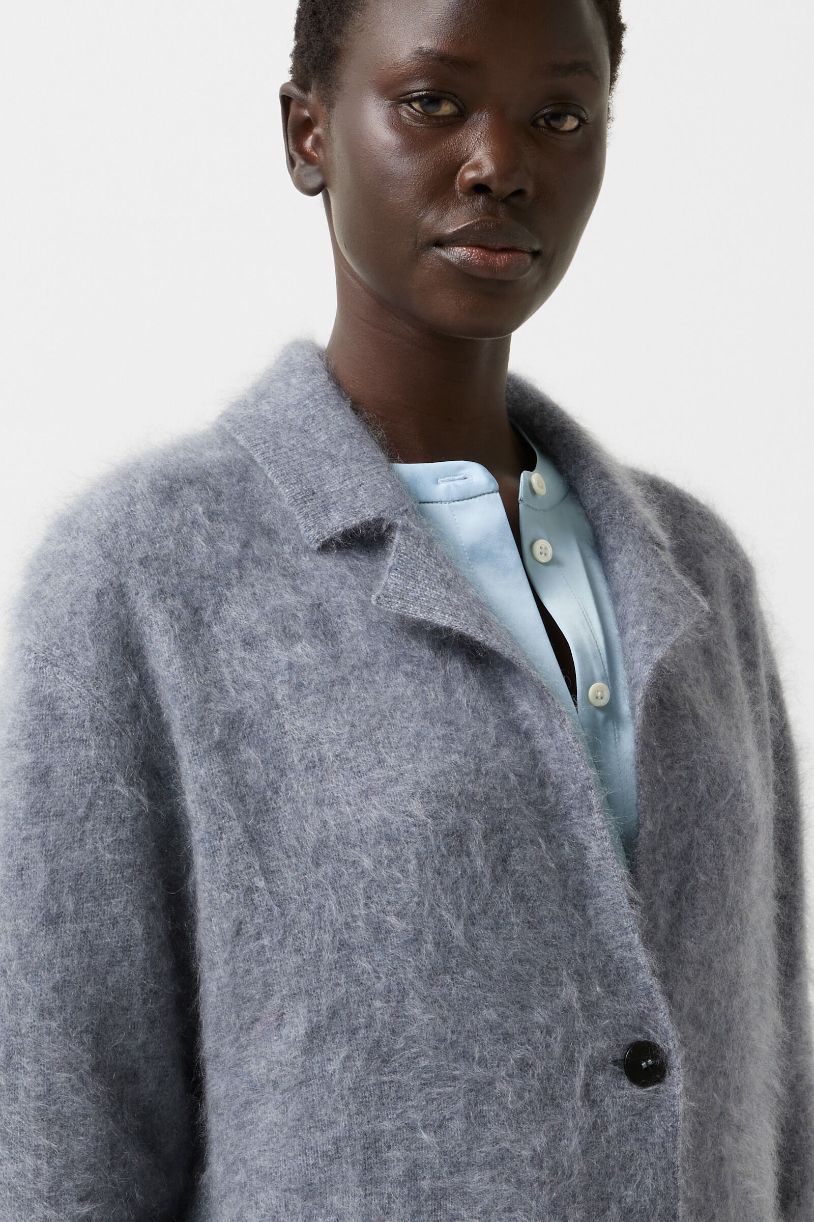 Jadie cashmere cardigan Grey