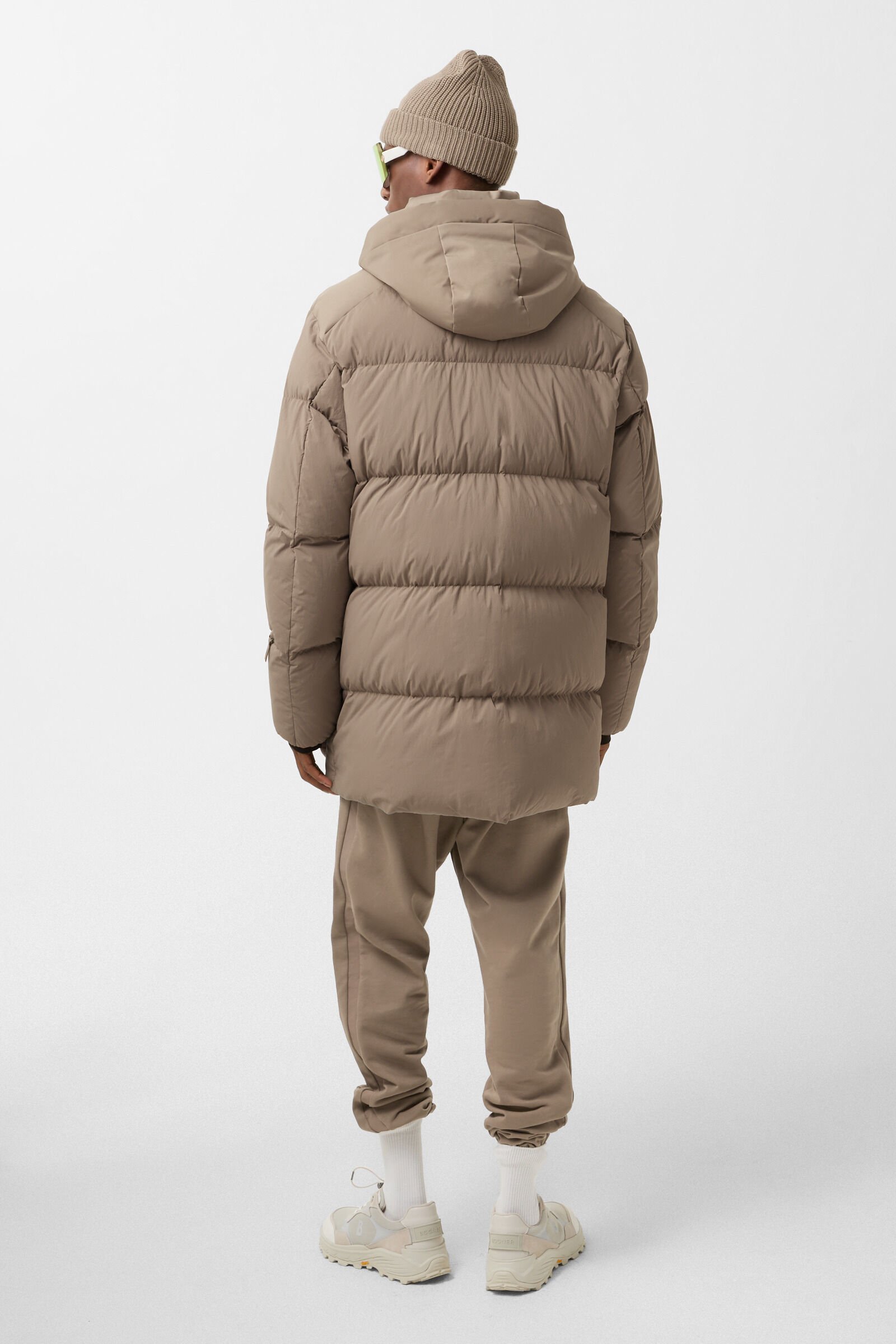 Yaron down short coat Caramel