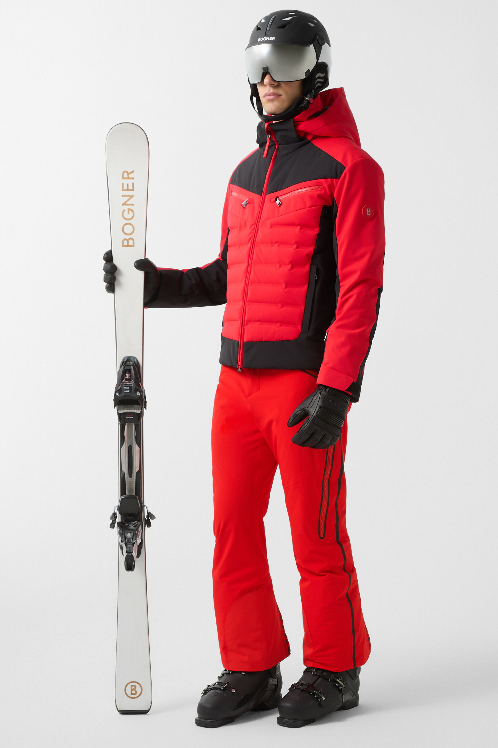 Tim ski trousers Red