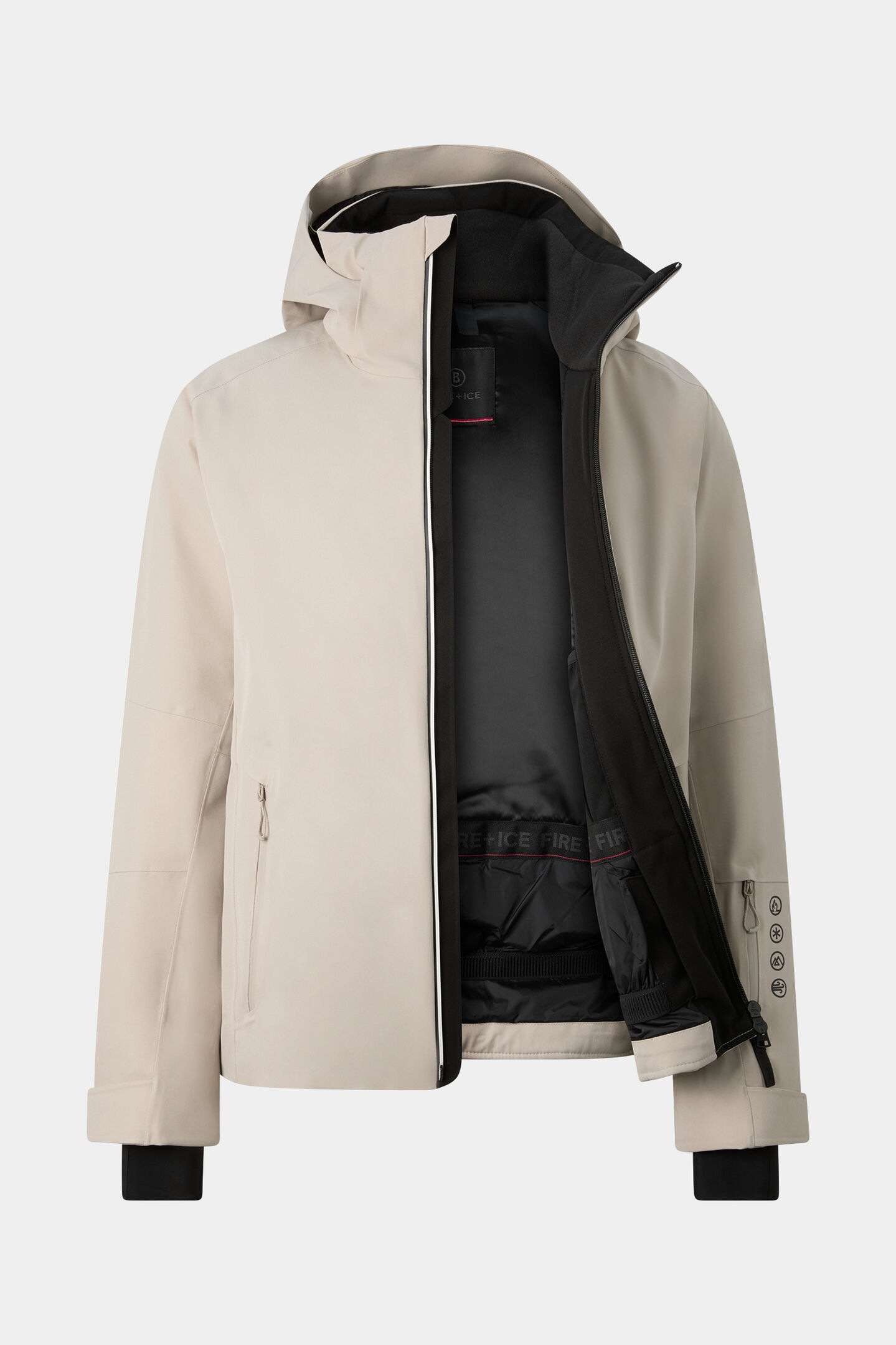 Skijacke Eason Beige