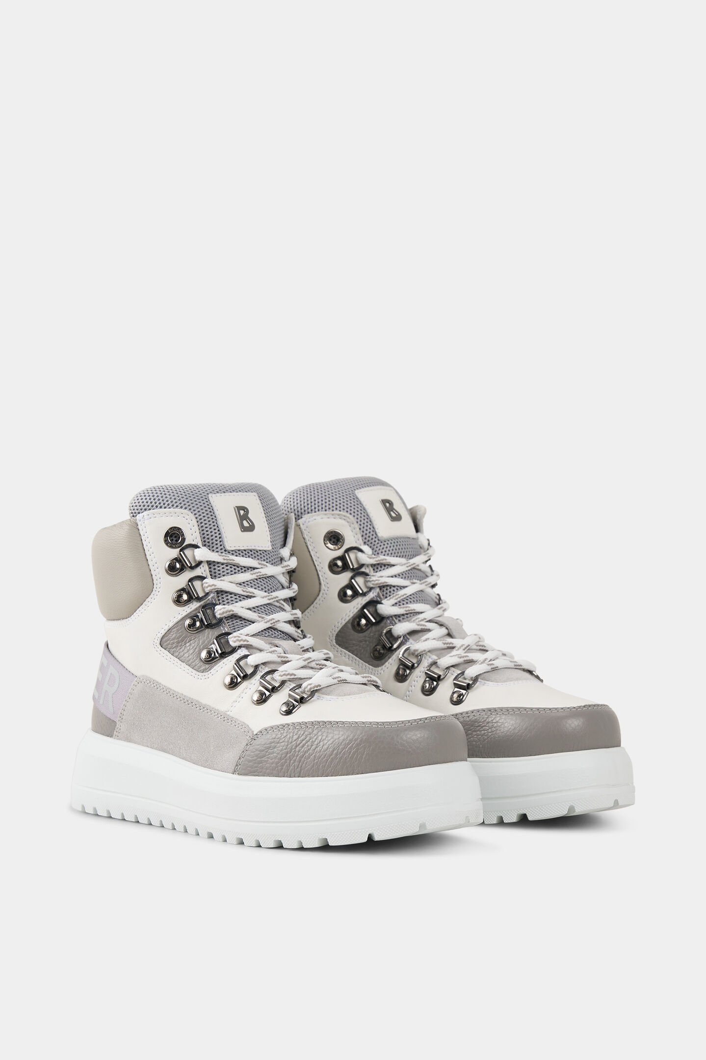 Low Boots Antwerp Grau/Off-White