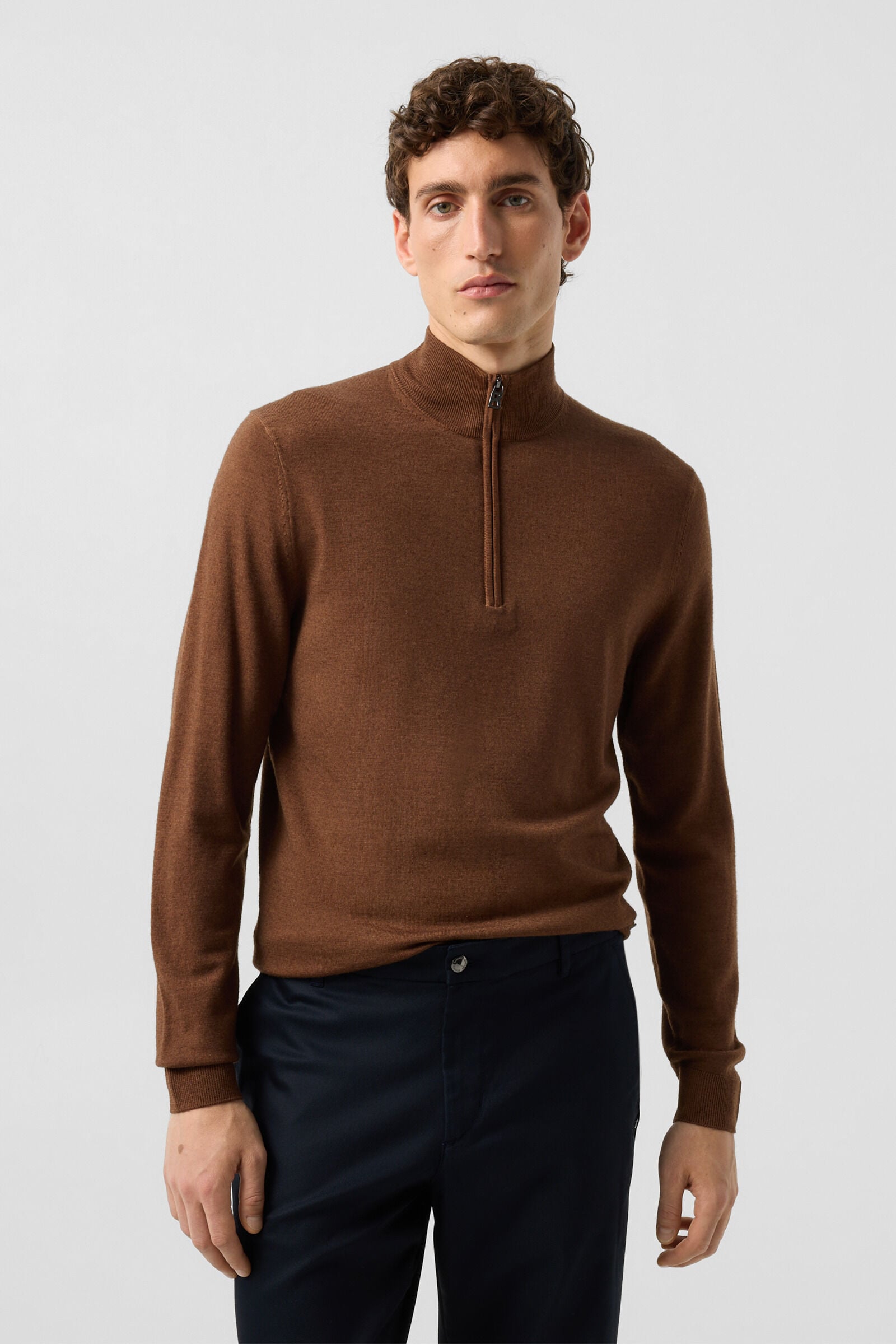 Ouri merino troyer Brown