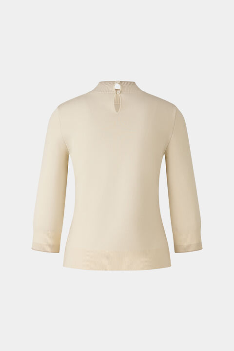 Berrit knitted shirt Cream Berrit knitted shirt Cream