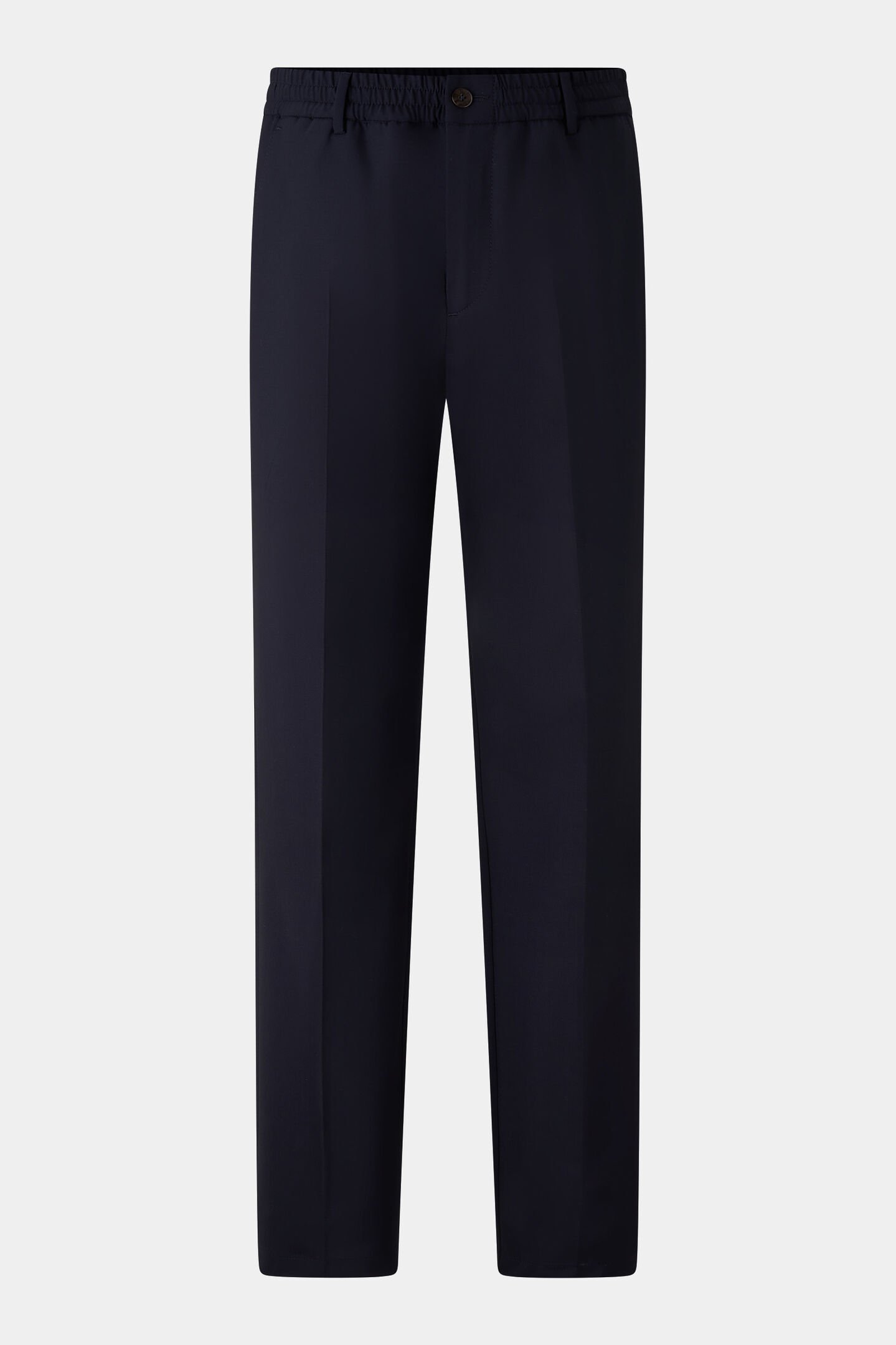 Bundfaltenhose Marcus Navy-Blau