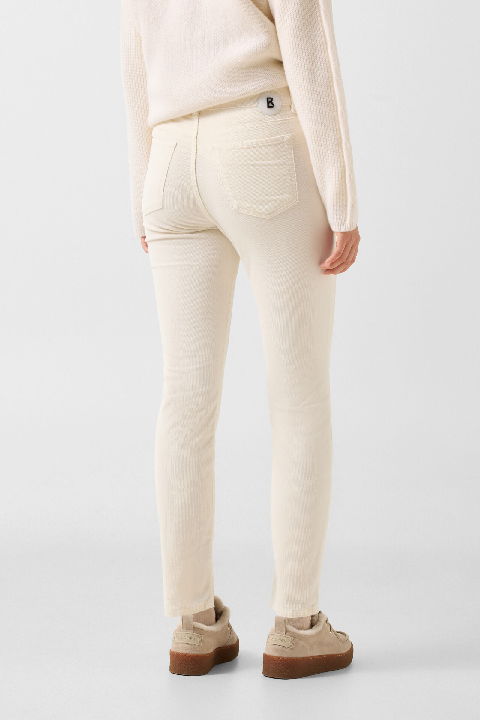 Julie corduroy trousers Off-White
