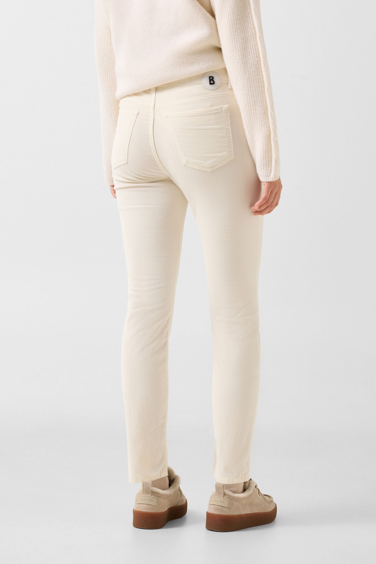 Julie corduroy trousers Off-White