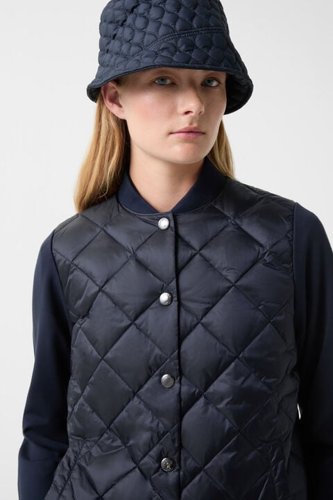 Hybrid collage jacket Aileen Navy blue Hybrid collage jacket Aileen Navy blue
