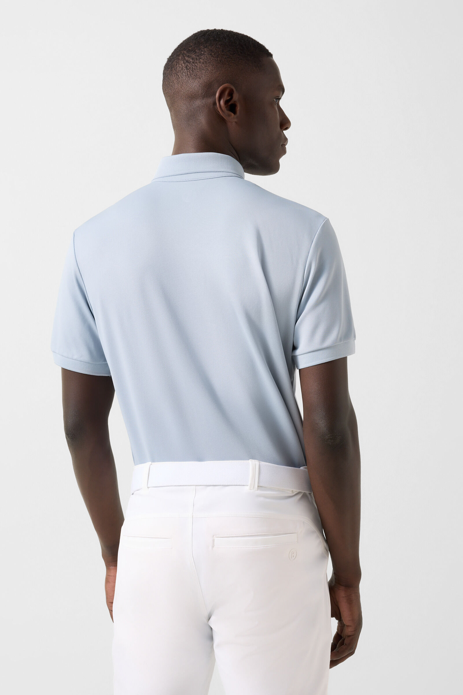 Daniel functional short-sleeved top Misty blue