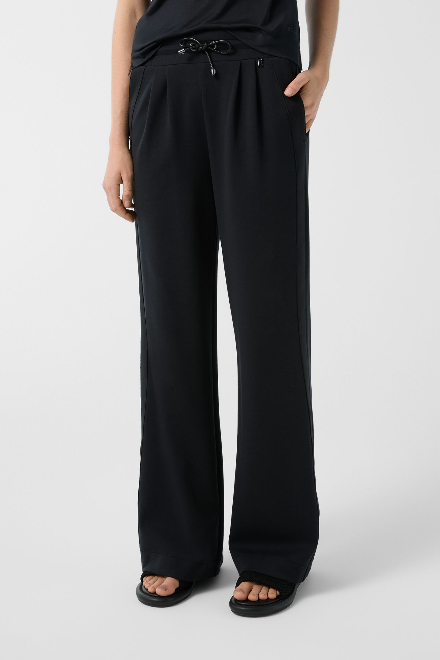 Filia jersey trousers Black