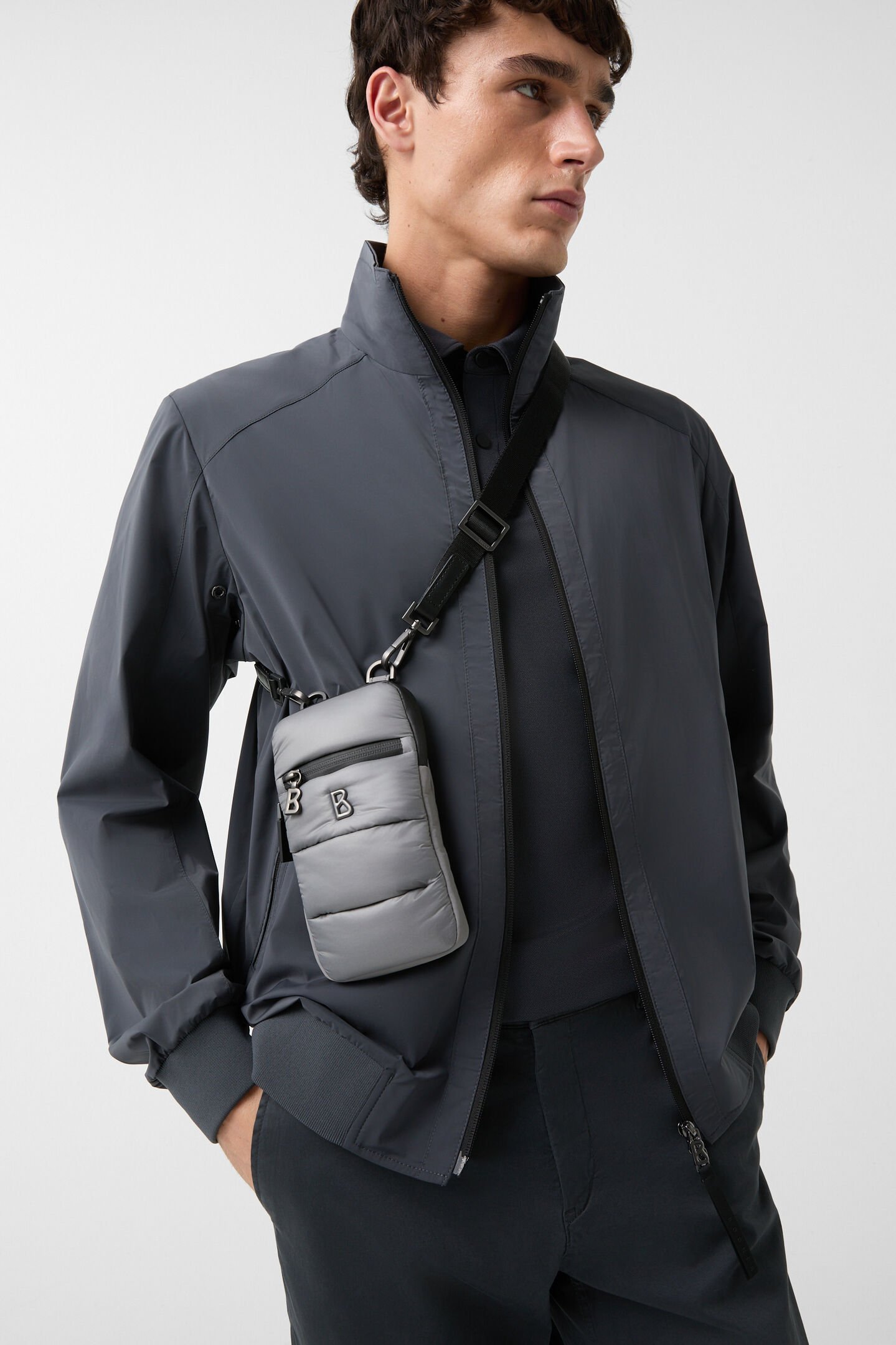 Monarch Skyler Smartphone pouch Grey