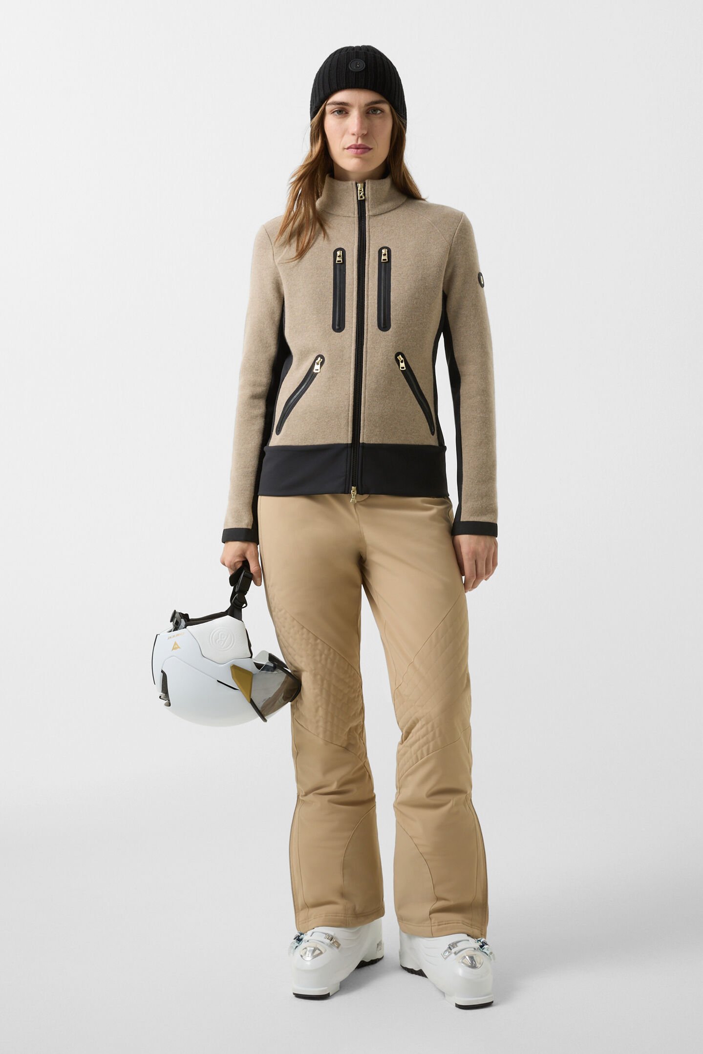 Mid Layer Charlot Brown/black