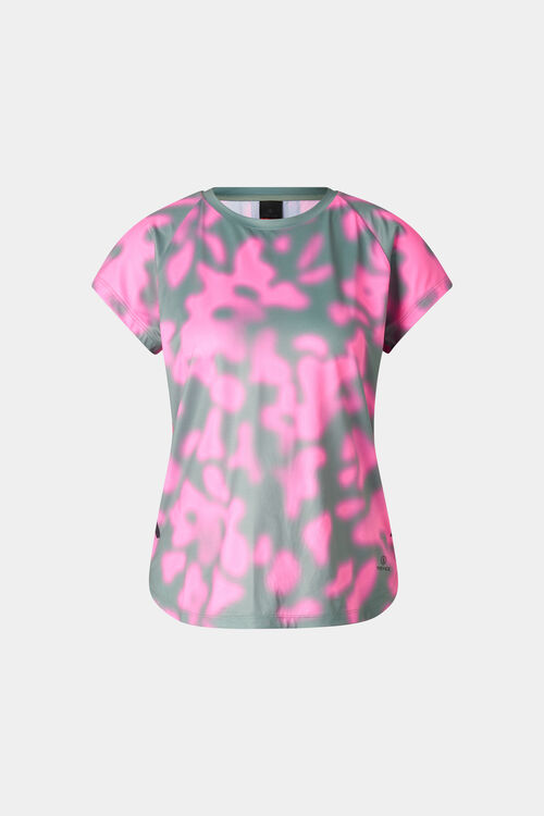 Brenna functioneel shirt Eucalyptus/Roze