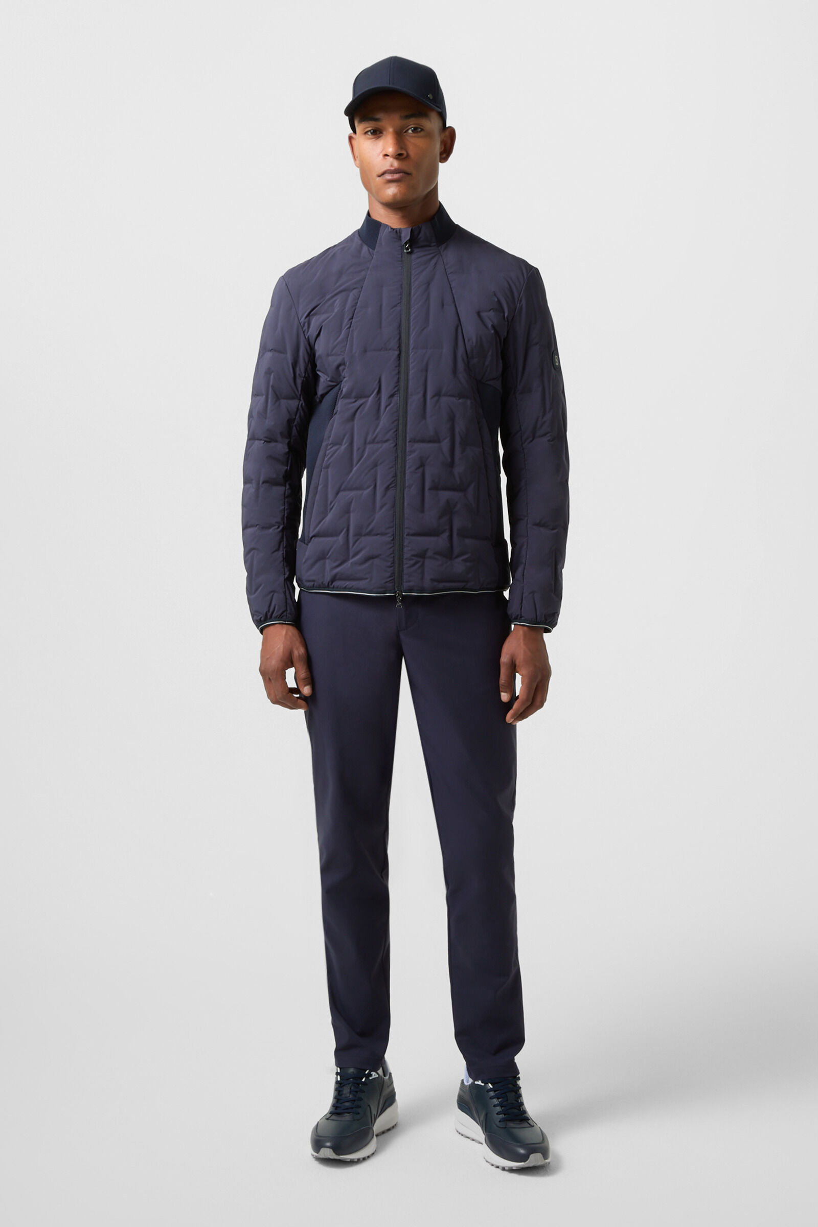 Saschan lightweight down jacket Navy blue